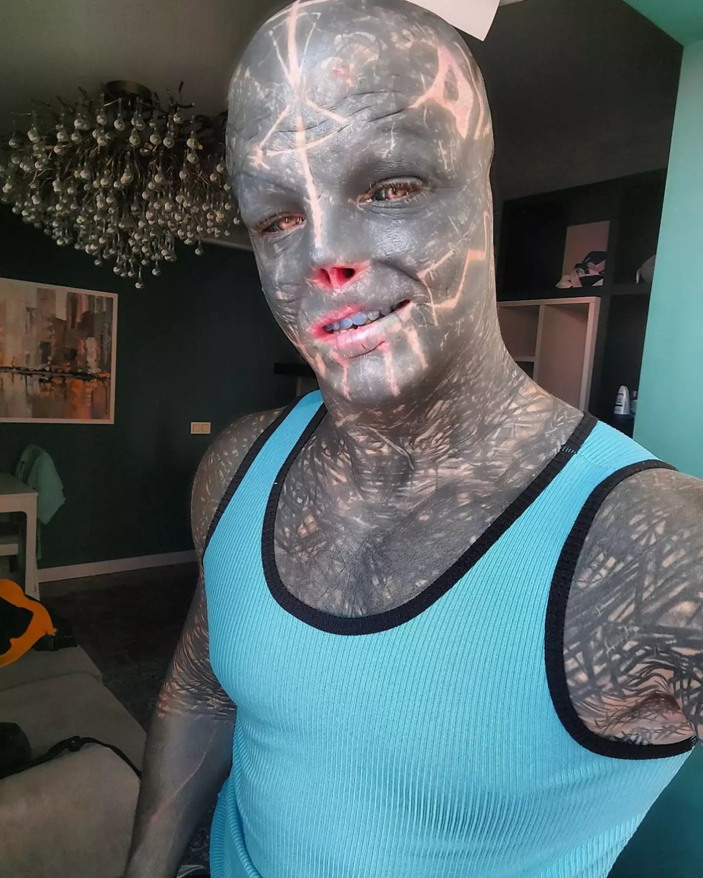 While some do not accept him, Loffredo's mom is very much supportive.