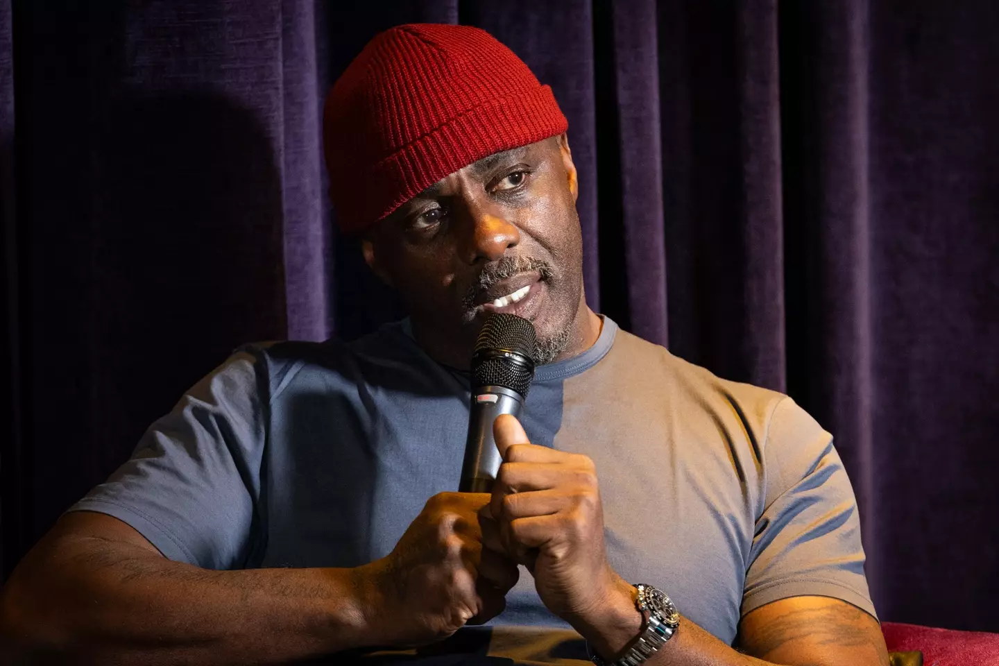 Elba has teased his potential retirement with a very different career path (Tristan Fewings/Getty Images for ABA)