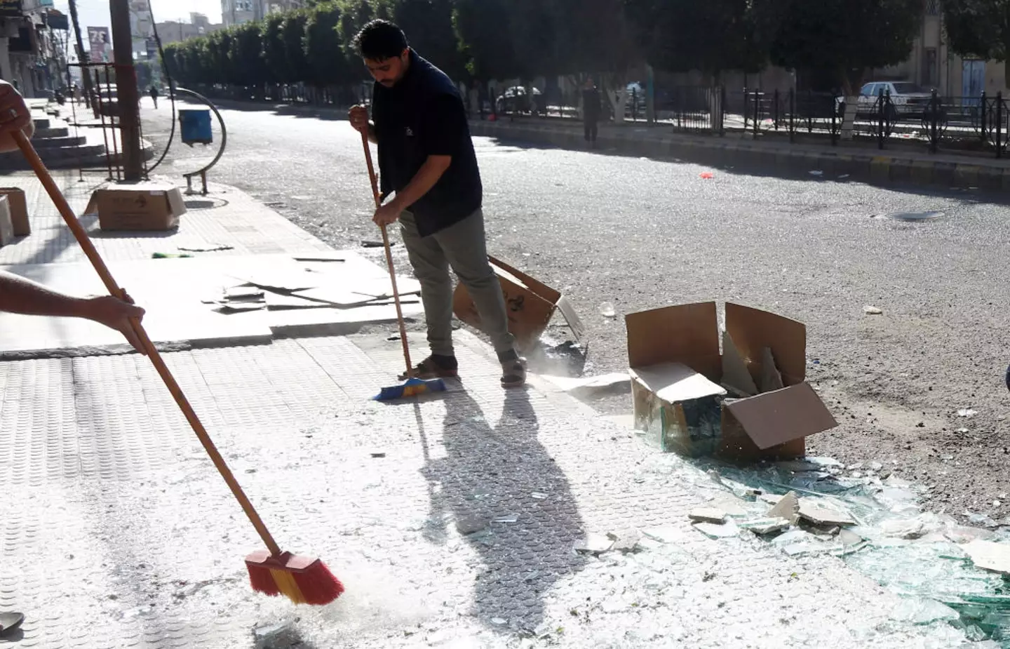 Air strikes in Yemen resulted in dozens of deaths (Mohammed Hamoud/Getty Images)