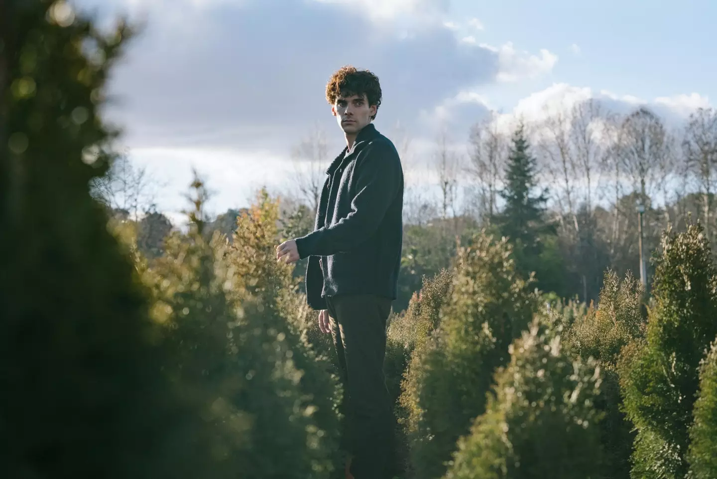 Álvaro Rico stars as Elmer in The Gardener (Netflix)