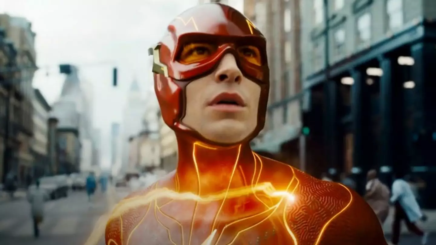 Ezra Miller in The Flash.