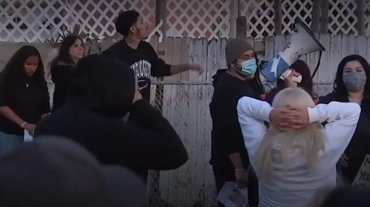 The mob targeted the wrong house (Fox11)