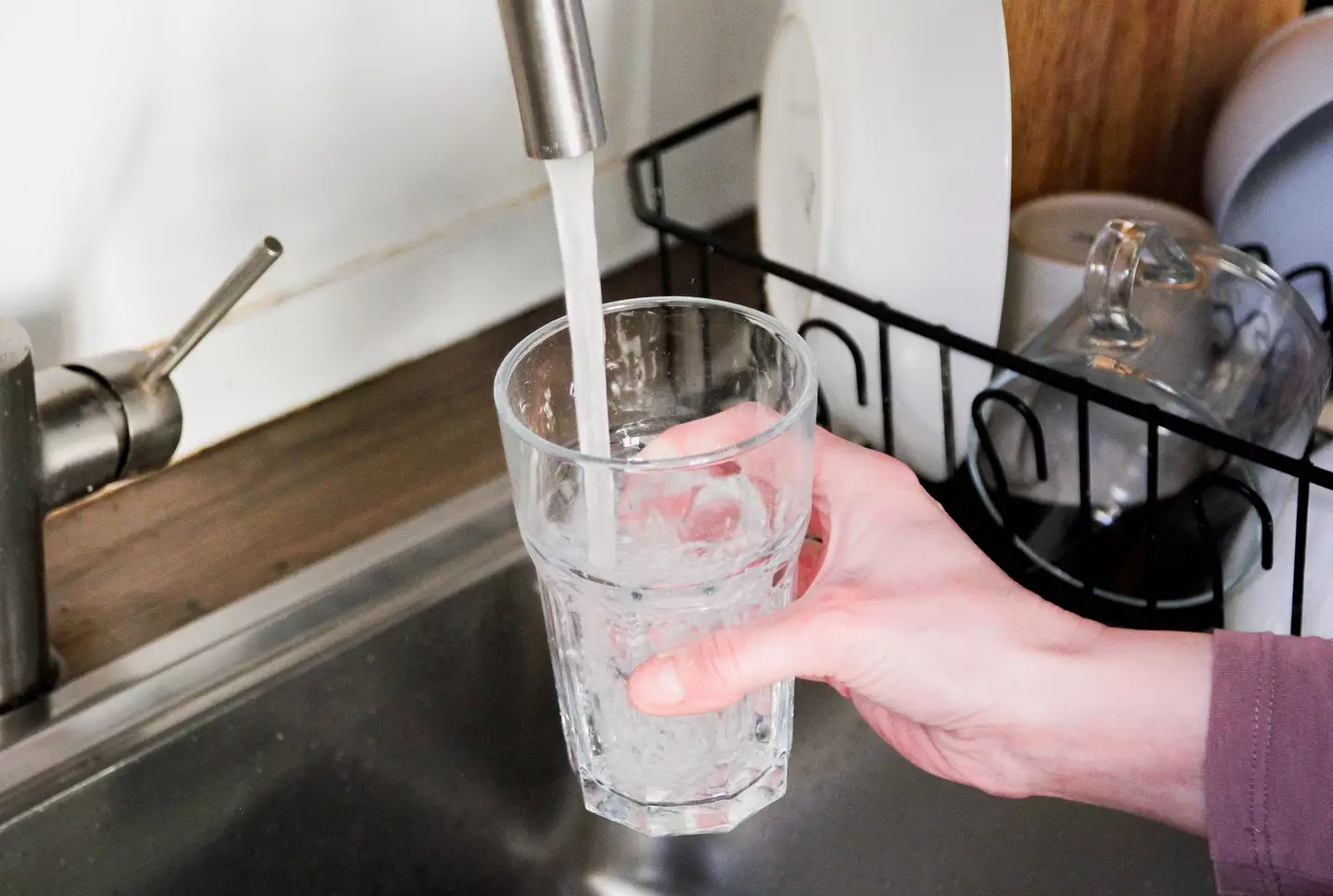 Drinking tap water is certainly a popular choice (Getty Stock Photo)