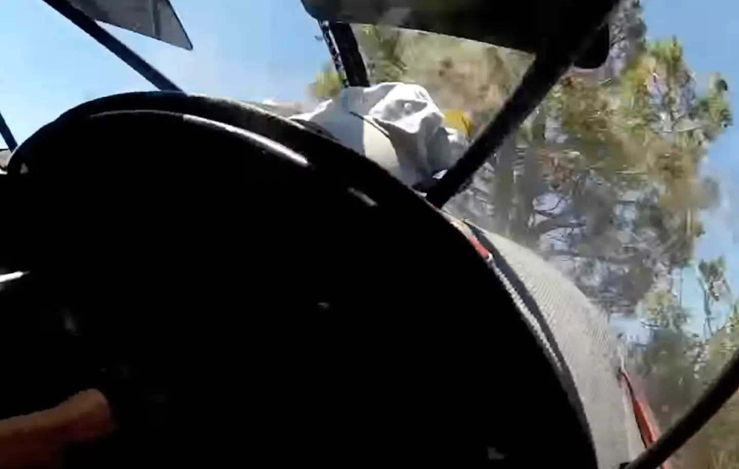 The occupants all managed to escape the crash with their lives. (outdoors2stay/YouTube)