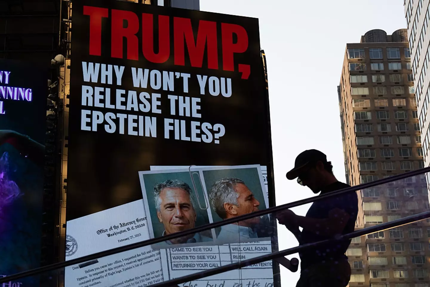 Pressure had been mounting on Trump to release the files (Adam Gray/Getty Images)