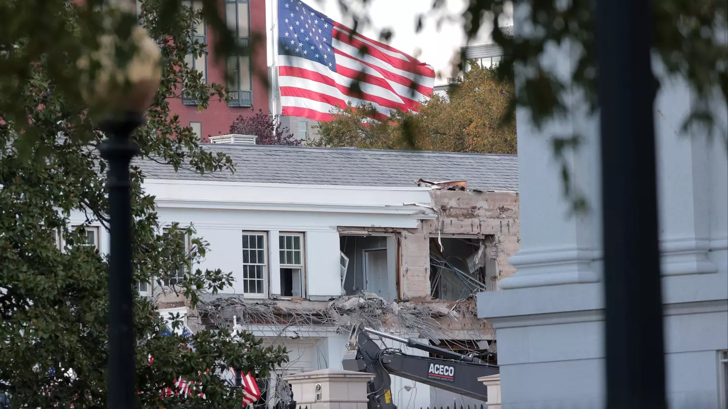 Everyone’s fearing the same thing as Donald Trump begins White House demolition to make way for $250 million ballroom