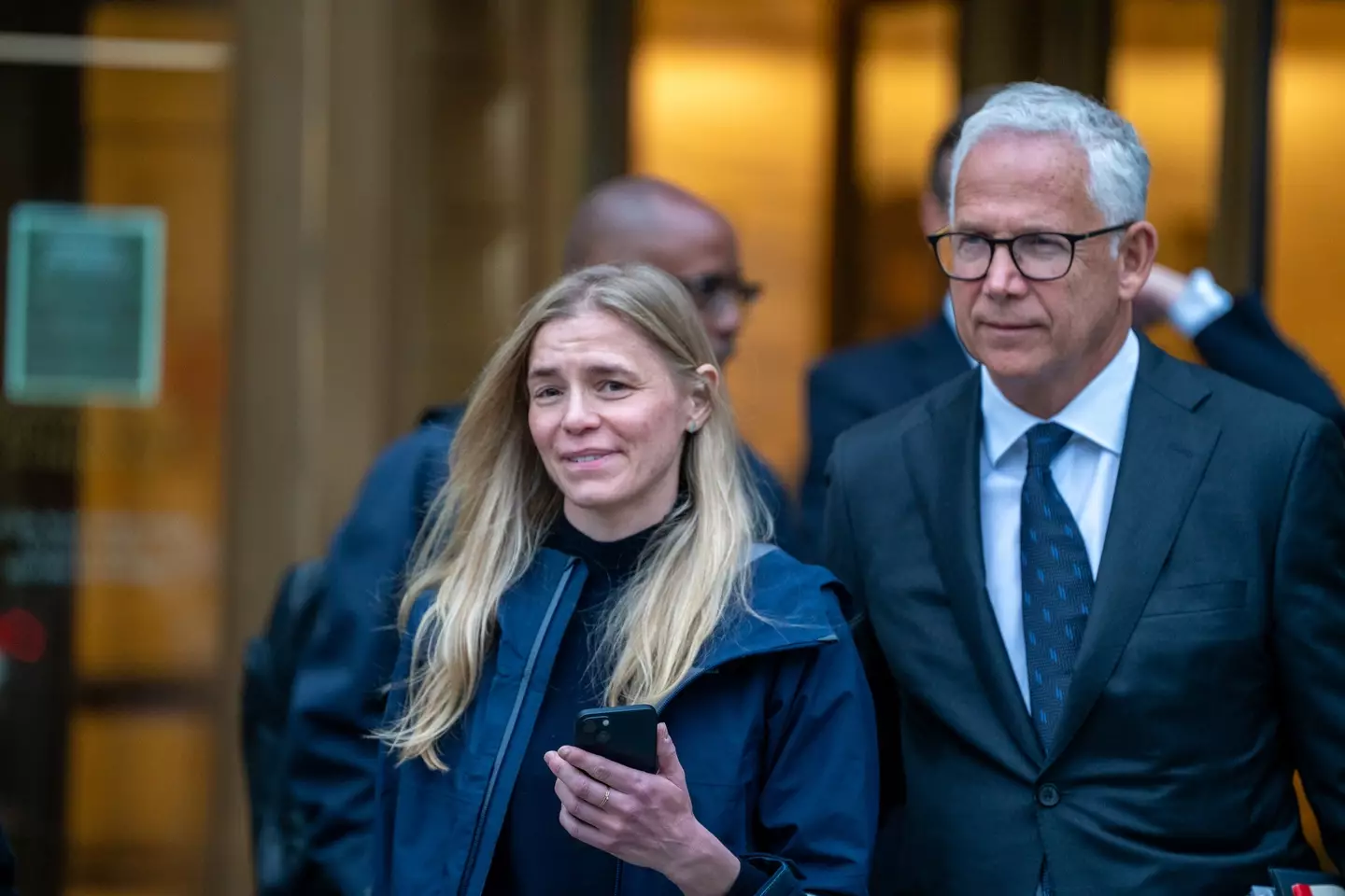 Robinson was cleared of all the claims against her and she was later pictured leaving the court house smiling.