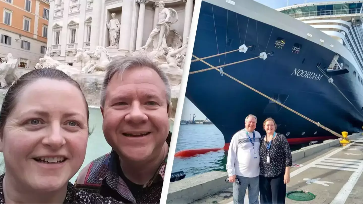 Couple decide to permanently live on cruise ship after finding it's cheaper than paying mortgage