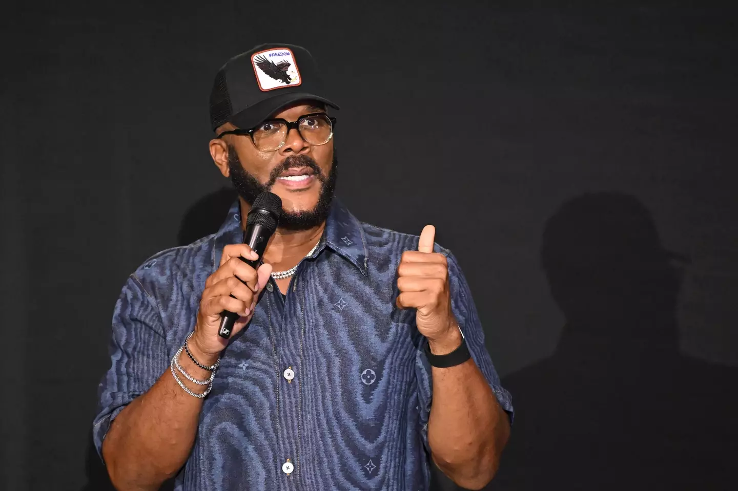Tyler Perry has financially cut off his family (Derek White/Getty Images for Netflix)