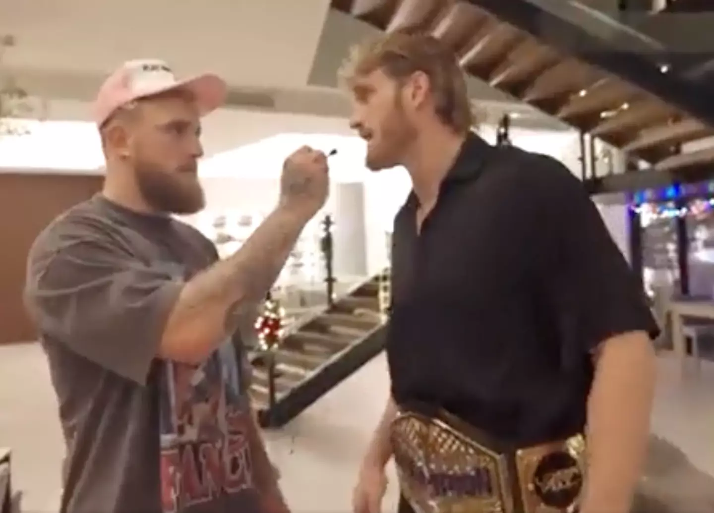 In a clip that has gone viral, Paul has joked about just how he has been celebrating.