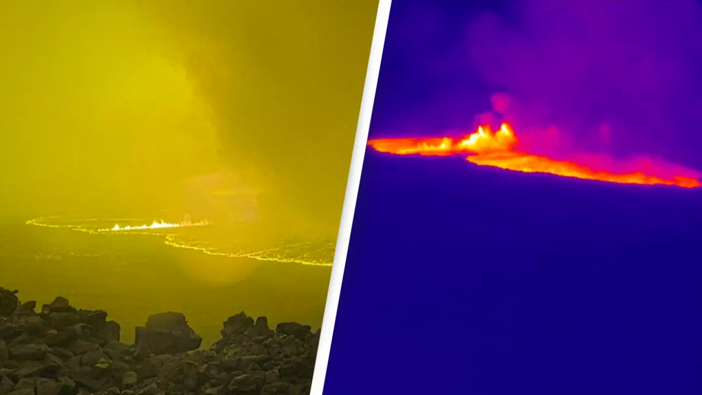 World’s largest active volcano erupts setting off more than a dozen earthquakes