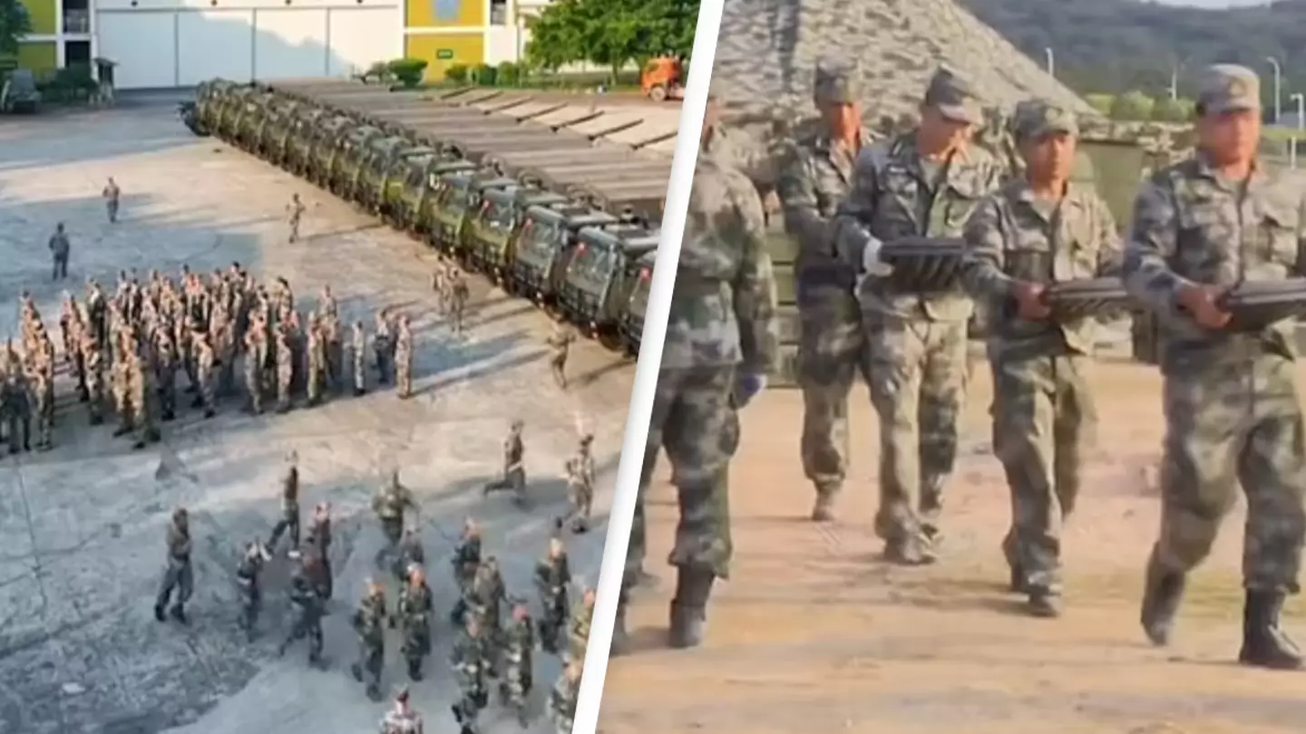 China Surrounds Taiwan Using Military Drills In Response To Nancy Pelosi's Visit