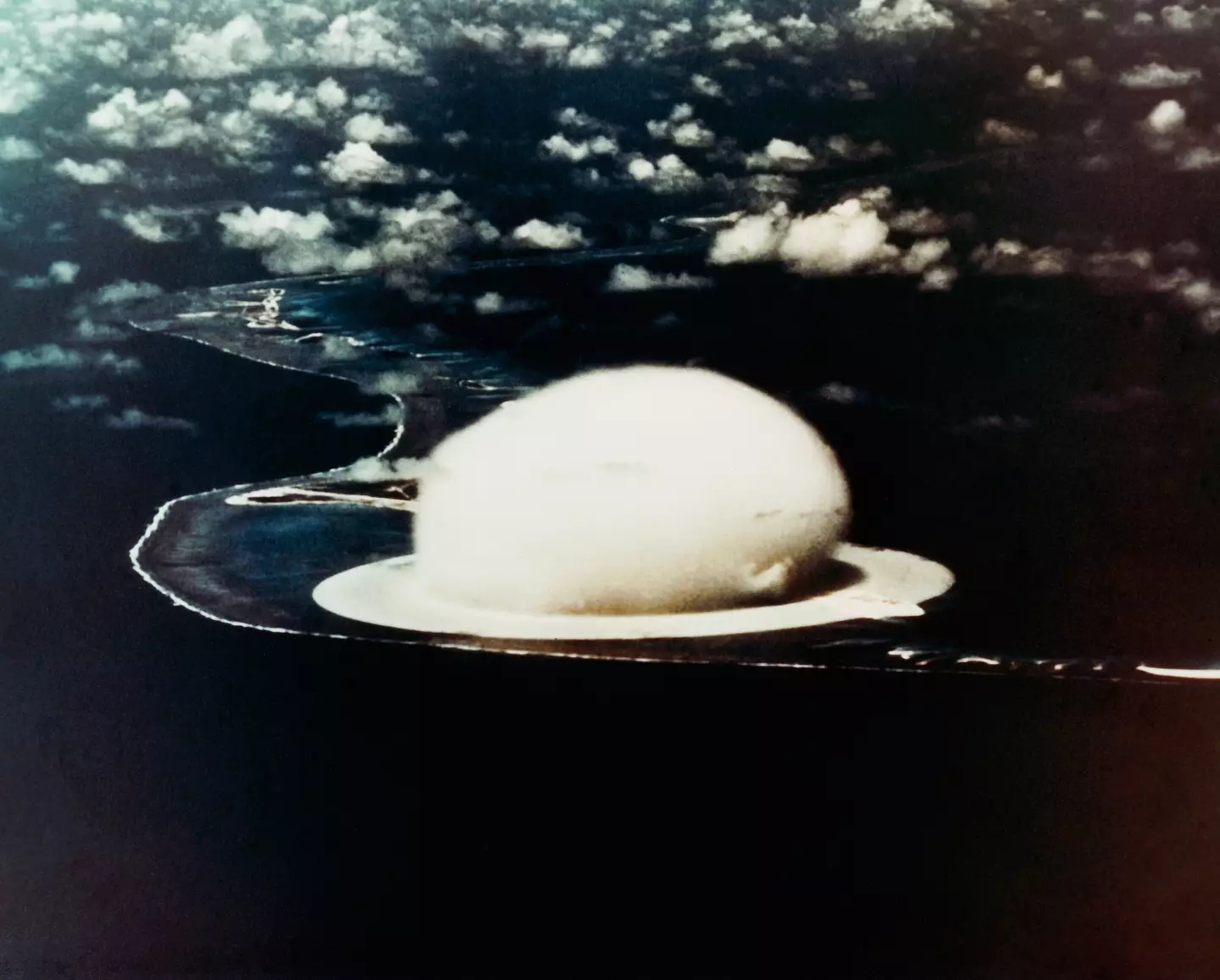 Runit Island is part of Enewetak Atoll, where the US tested nuclear bombs for years.