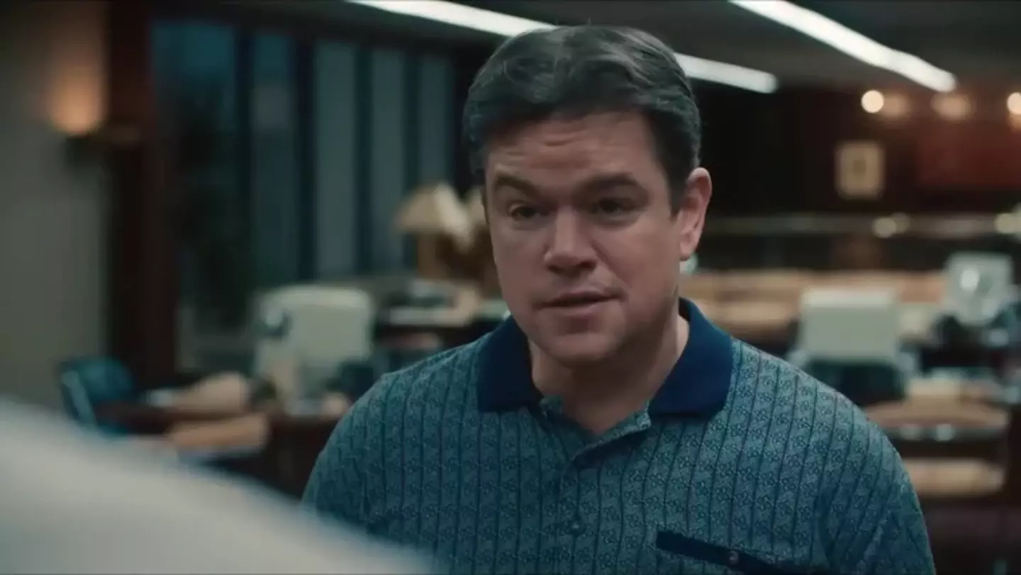 Matt Damon stars as shoe salesman Sonny Vaccaro in Air.