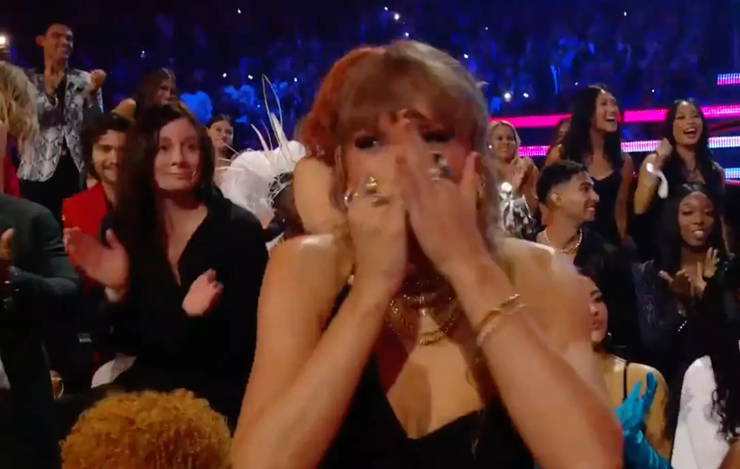 Taylor couldn't cope.