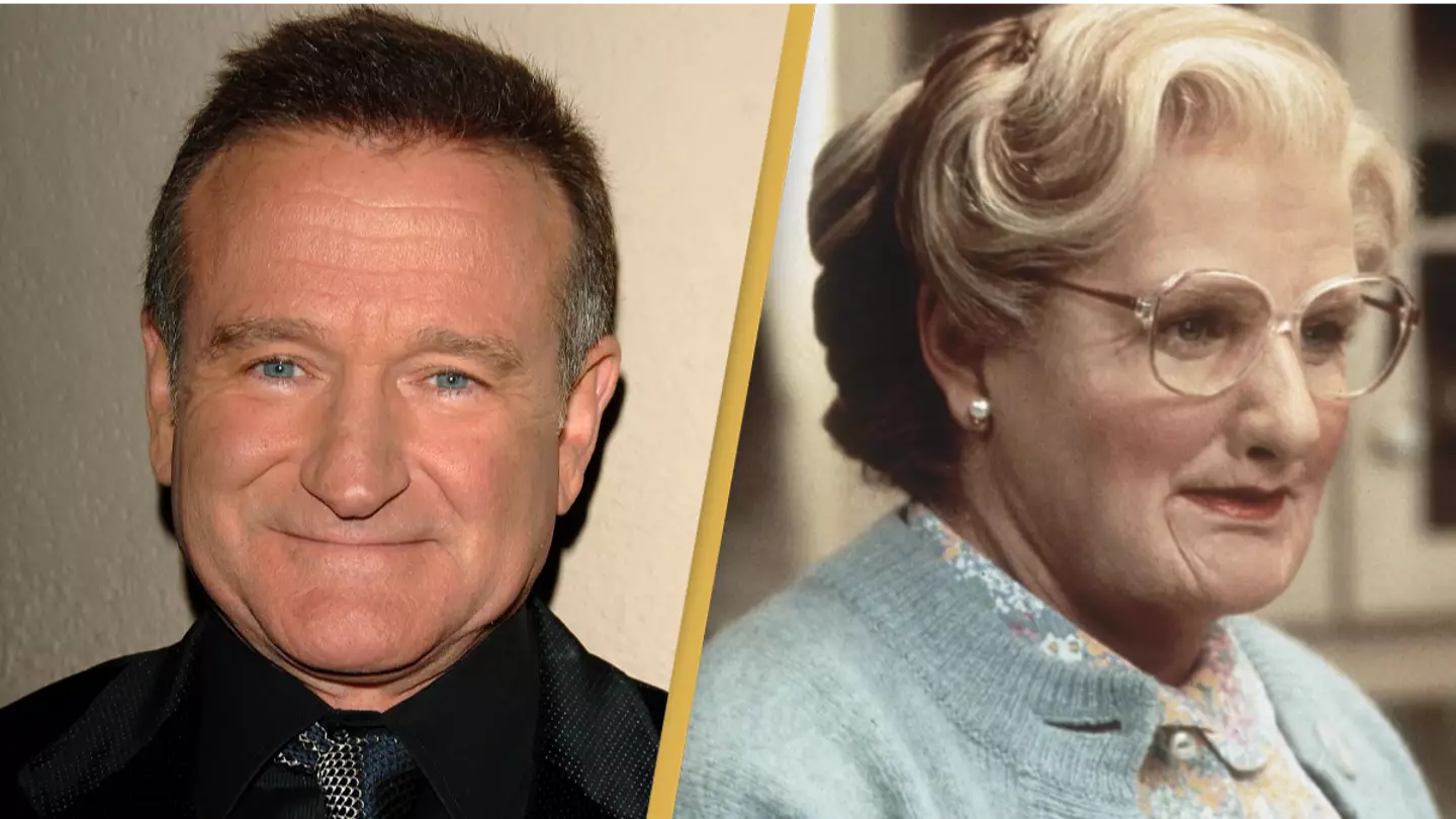 Mrs Doubtfire director has 972 boxes full of never-before-seen footage because Robin Williams improvised so much