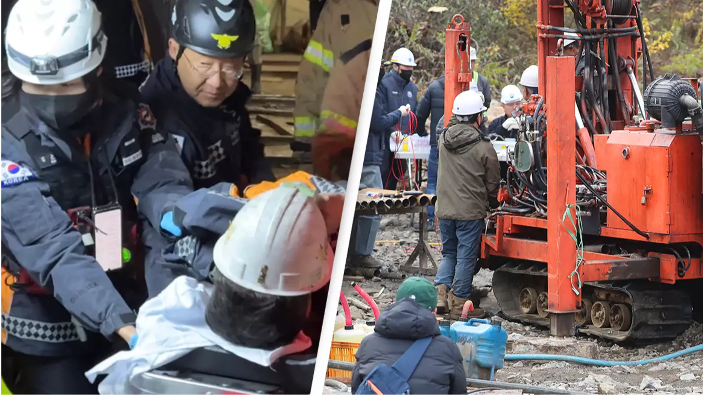 South Korean miners trapped underground for nine days survive on instant coffee