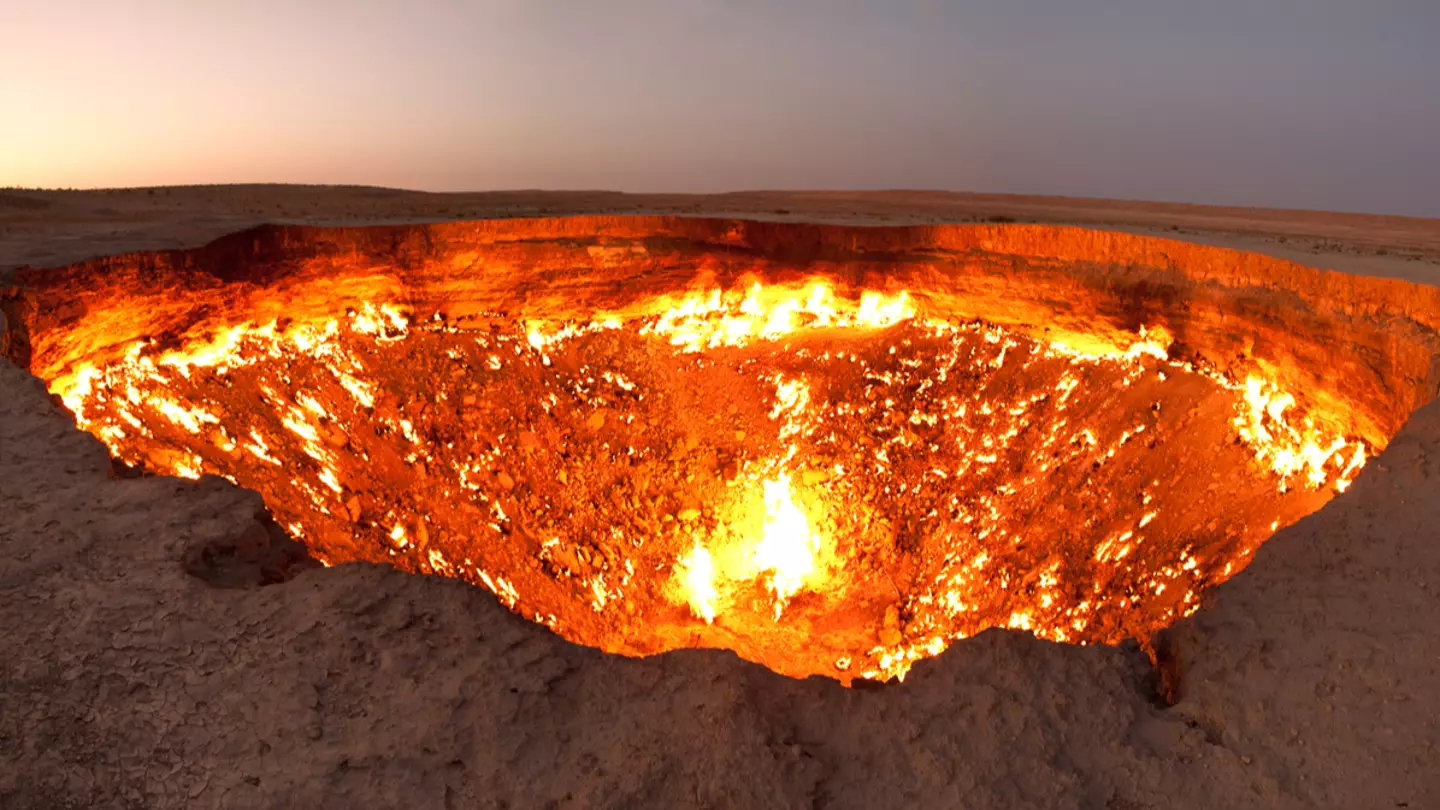 Real life 'Gates of Hell' has been burning for more than 50 years