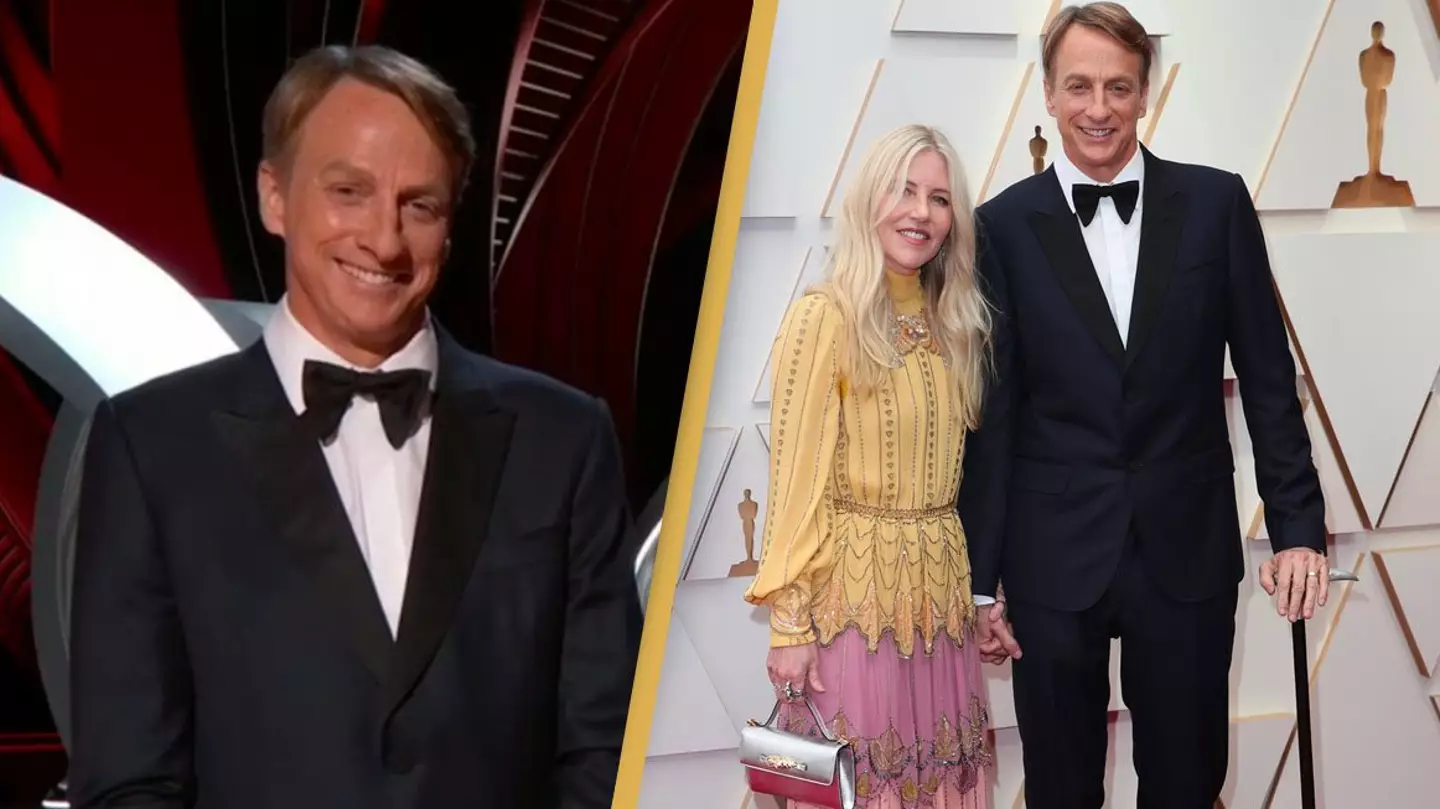 Tony Hawk Presents James Bond Tribute At Oscars And Everyone's Saying The Same Thing