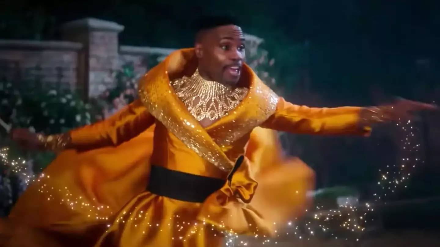 Billy Porter as Fab G in Cinderella.