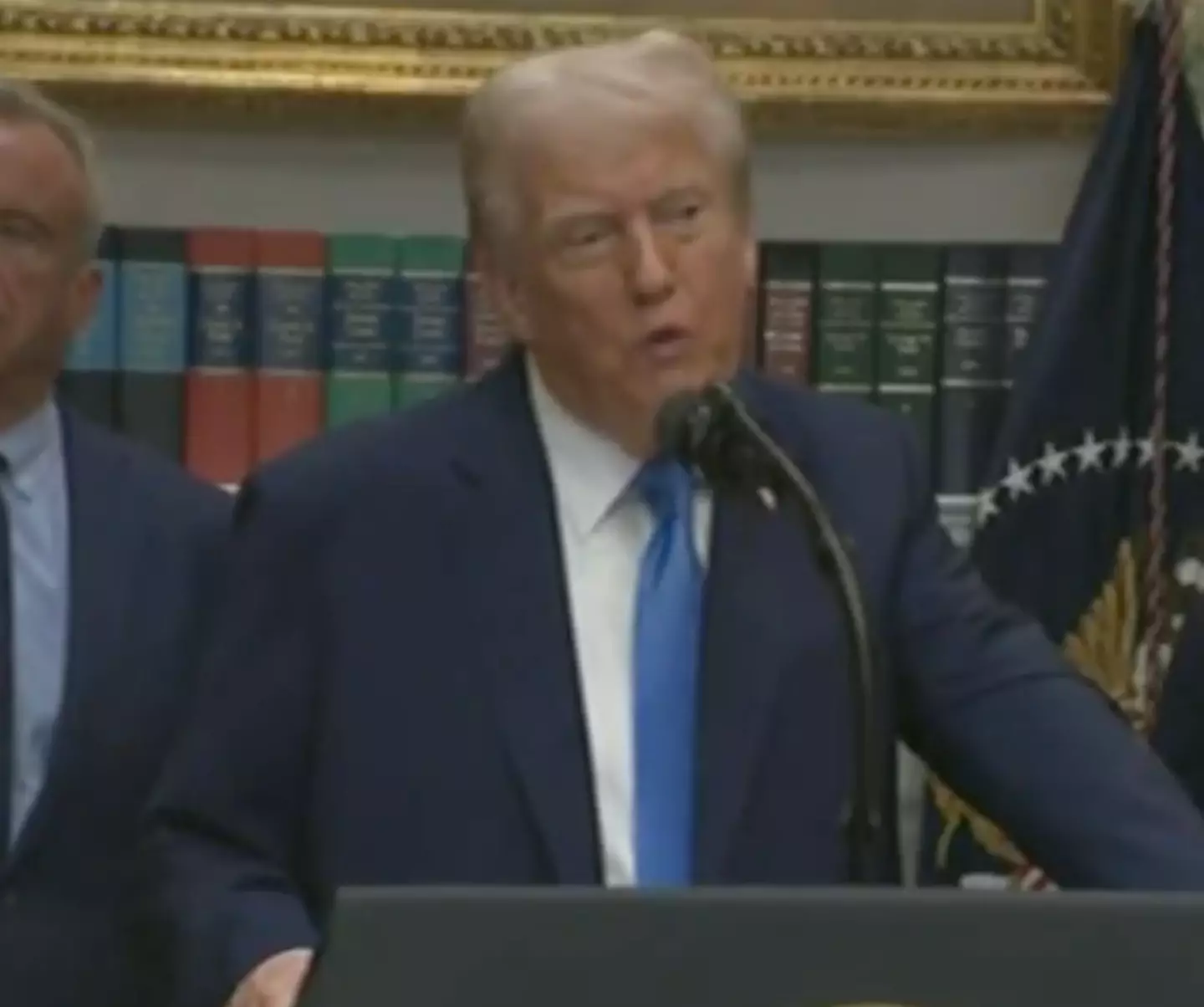 Trump was initially complaining about the cost of drugs in the US (C-Span)