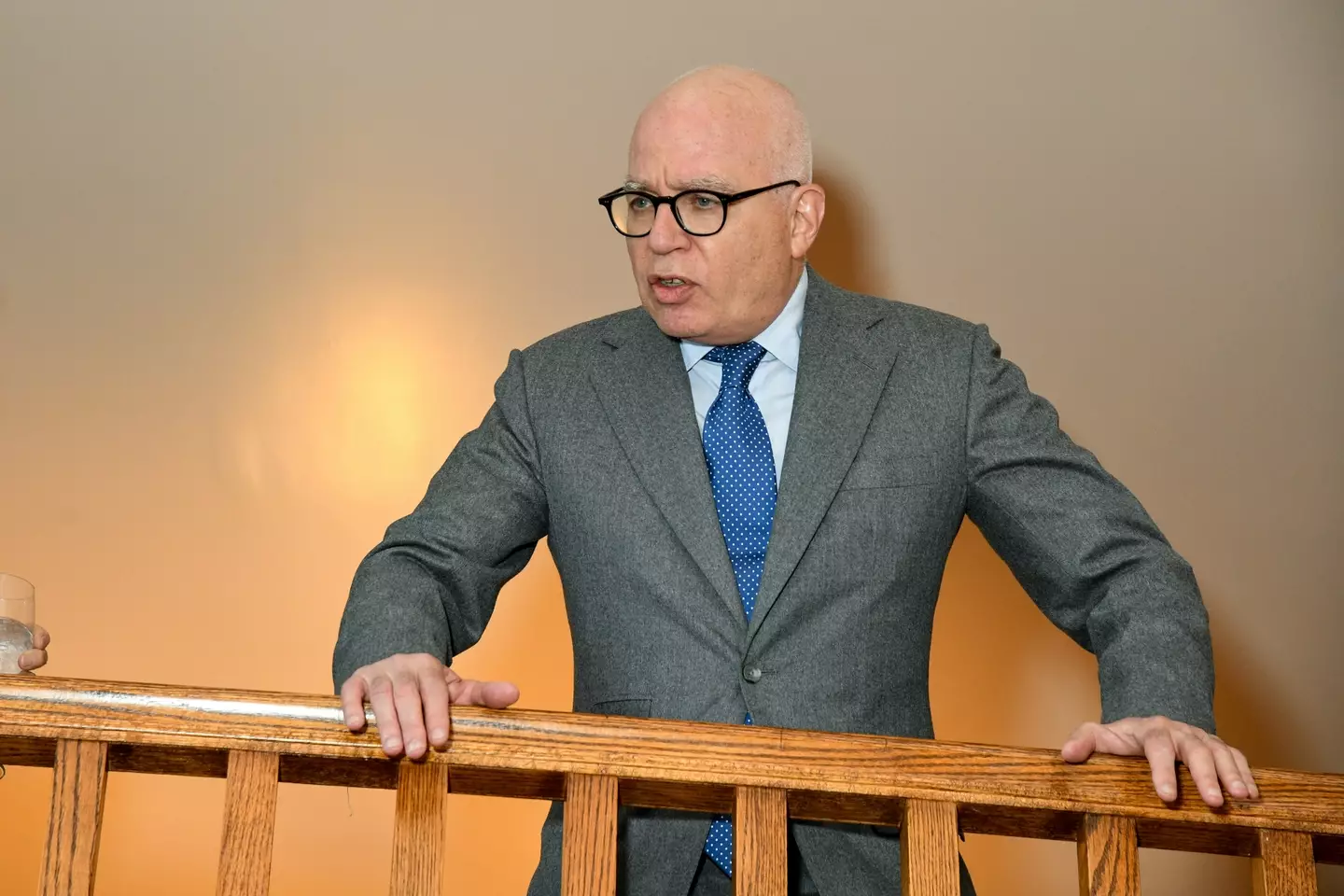 Author Michael Wolff claims he was the one who received Jeffrey Epstein's final message (Jared Siskin/Patrick McMullan via Getty Images)