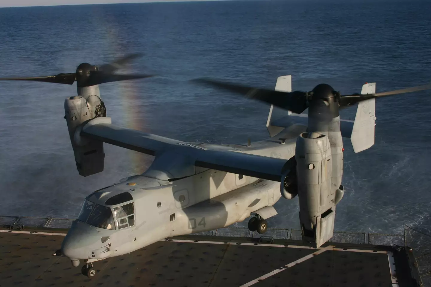 The MV-22B Osprey crashed in Australia.