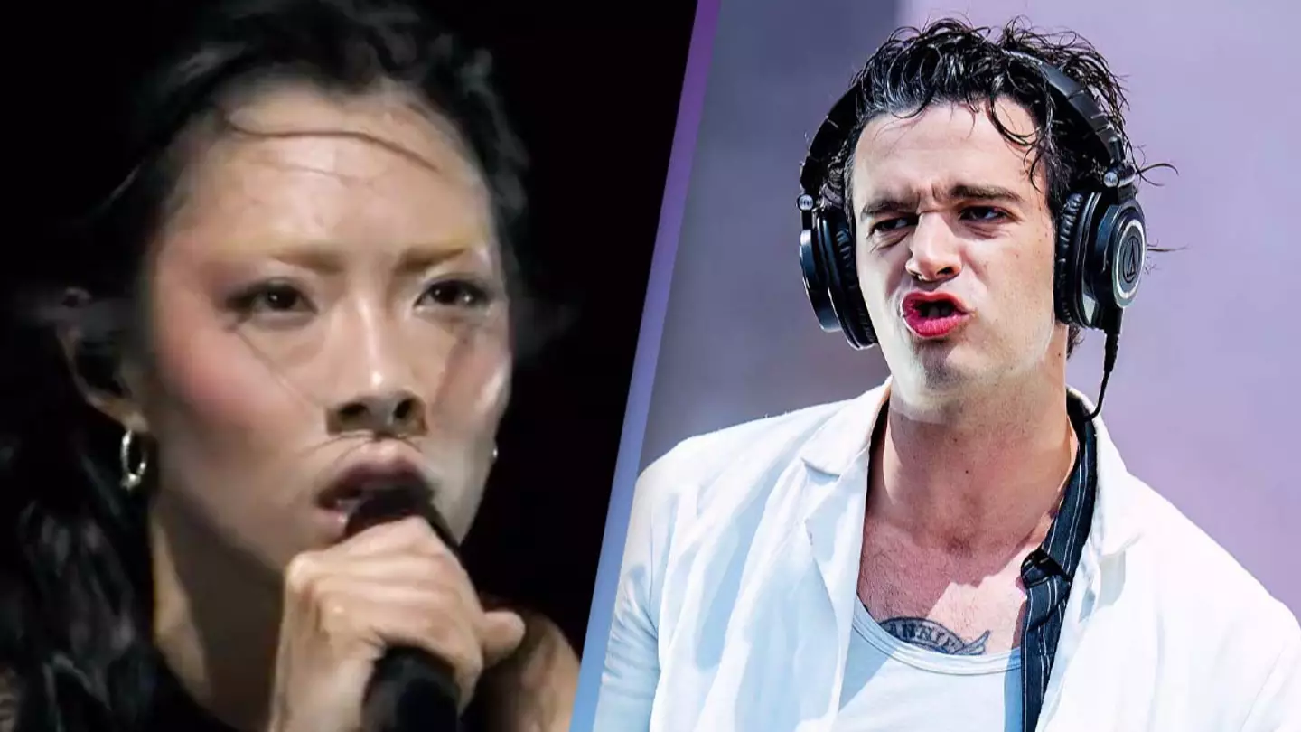 Rina Sawayama seems to call out Matty Healy at Glastonbury saying she's 'had enough'