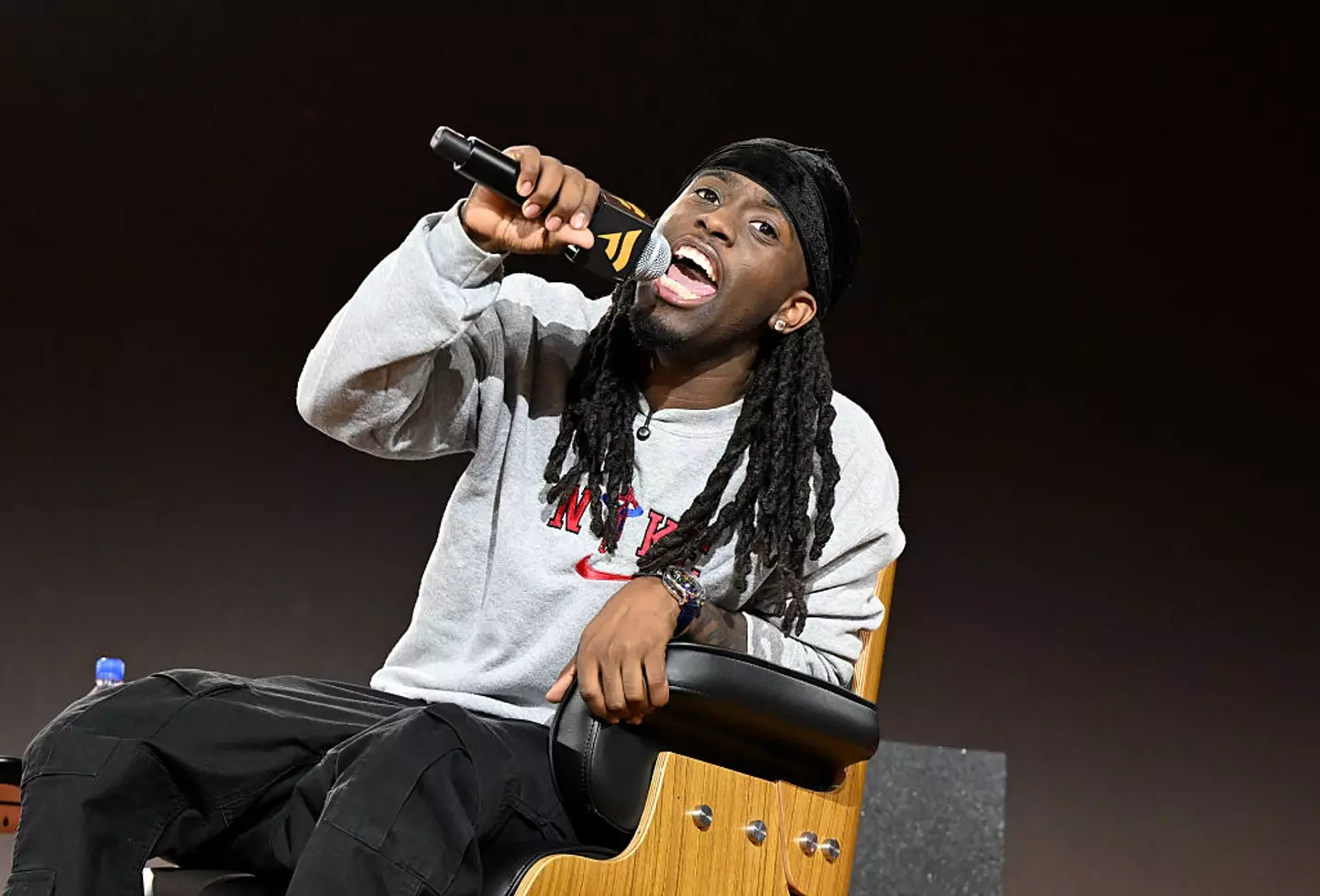 Kai Cenat explained why he avoids blue markers (Slaven Vlasic/Getty Images)