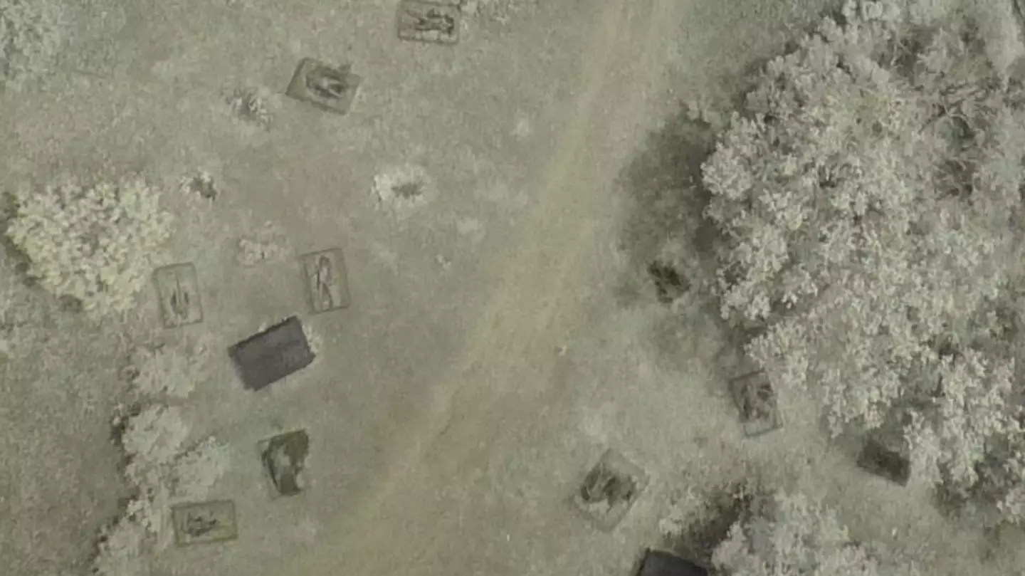 Extremely creepy aerial view shows dead bodies in cages at ranch which serves very important purpose