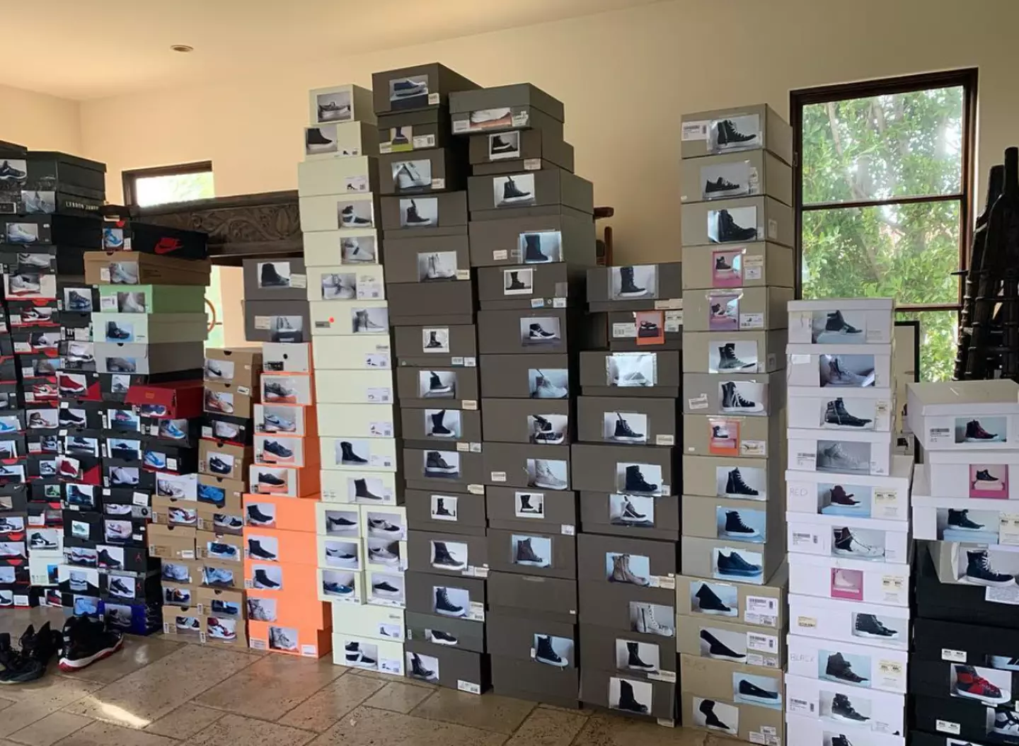 Wayans has joked about his sneaker addiction on social media.