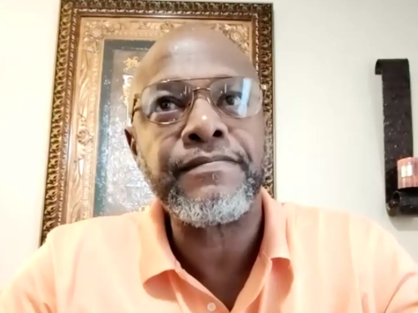 Sherwood said it took 'a lot of years of being on death row' to realise he was there. (UNILAD)