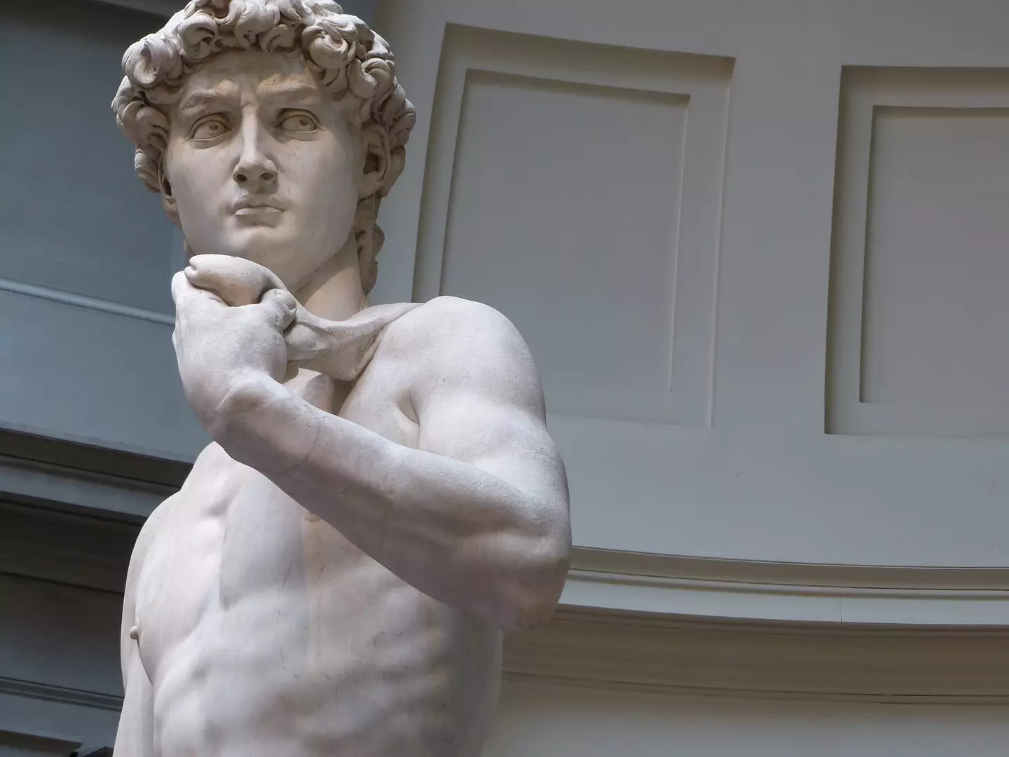 Michelangelo's David.