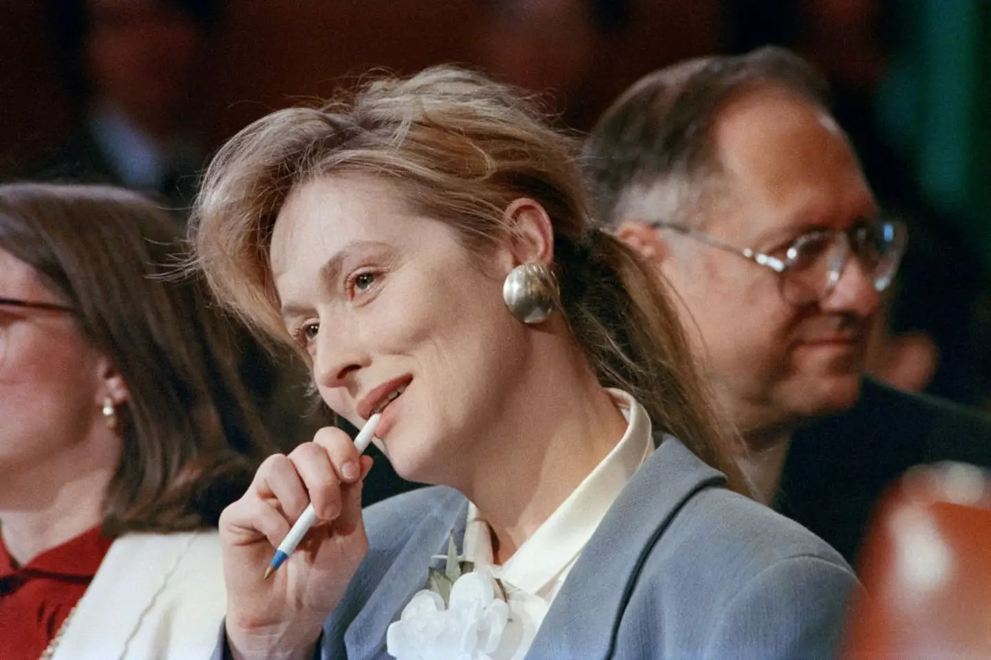 Meryl Streep, pictured here age 40, said she was a 'young girl' when she was turned down for the role (RENATO ROTOLO/AFP via Getty Images)