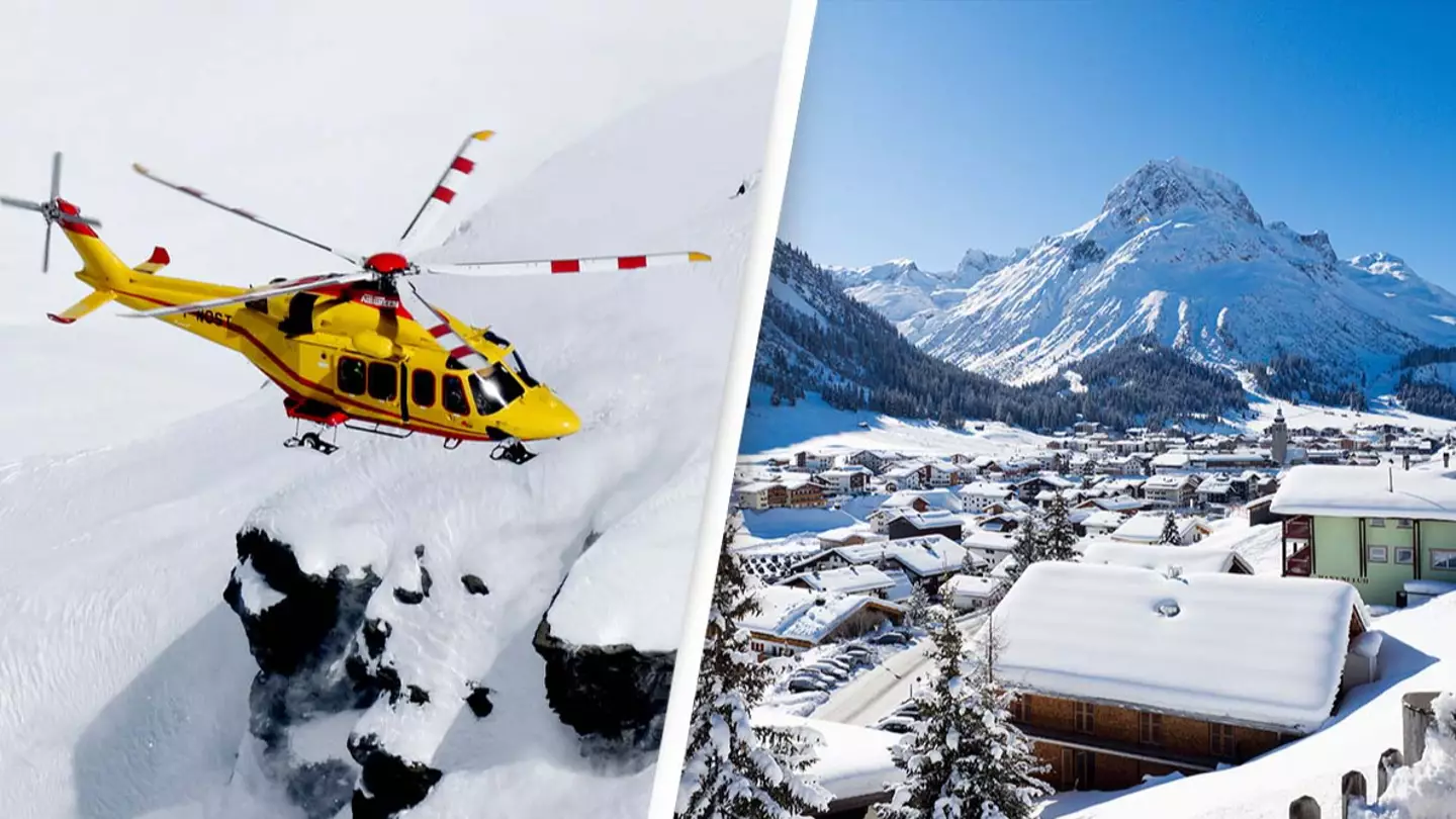 At least 10 people buried after avalanche at popular ski resort