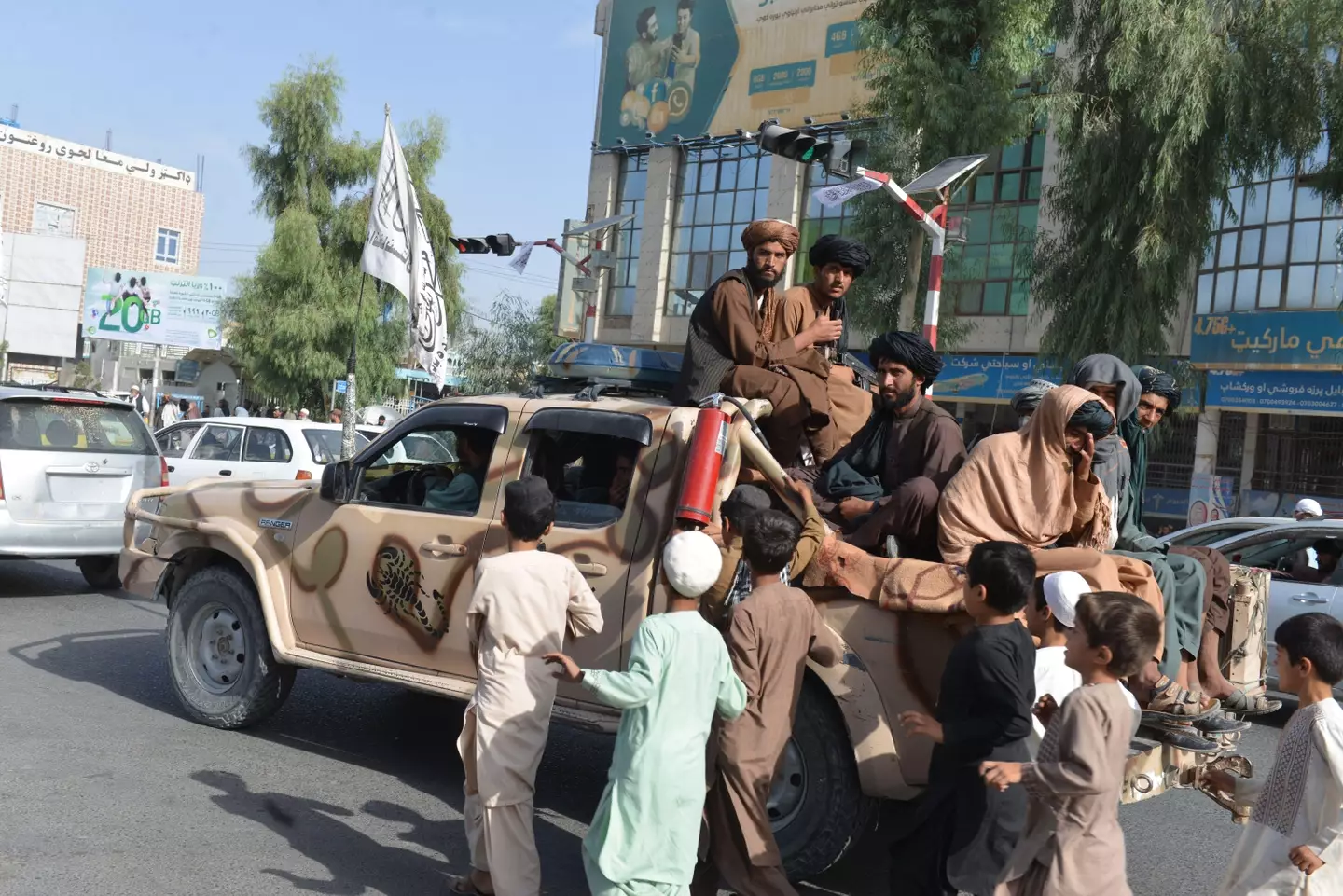 Taliban in Kabul (Alamy)
