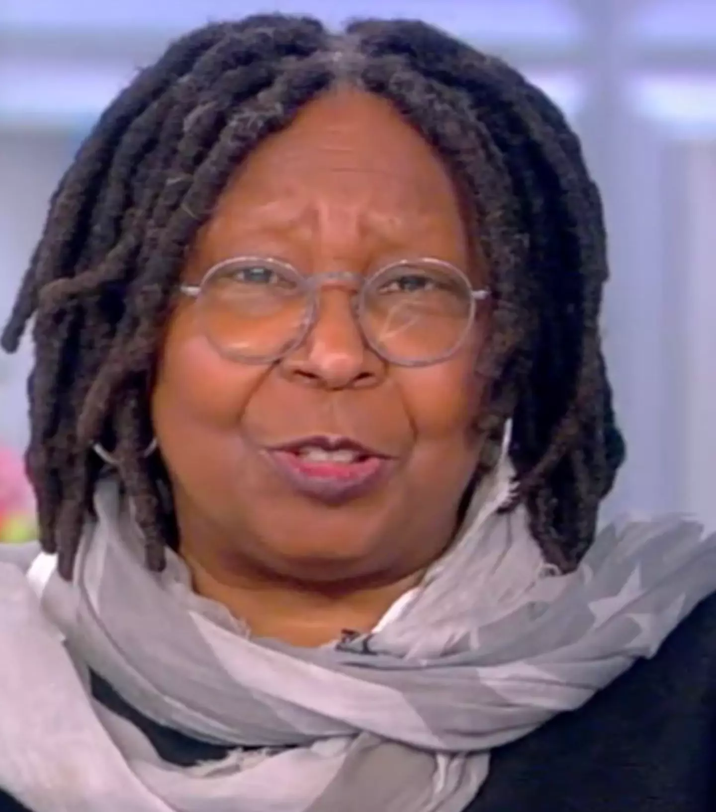 Whoopi Goldberg co-hosted the show with O'Donnell.