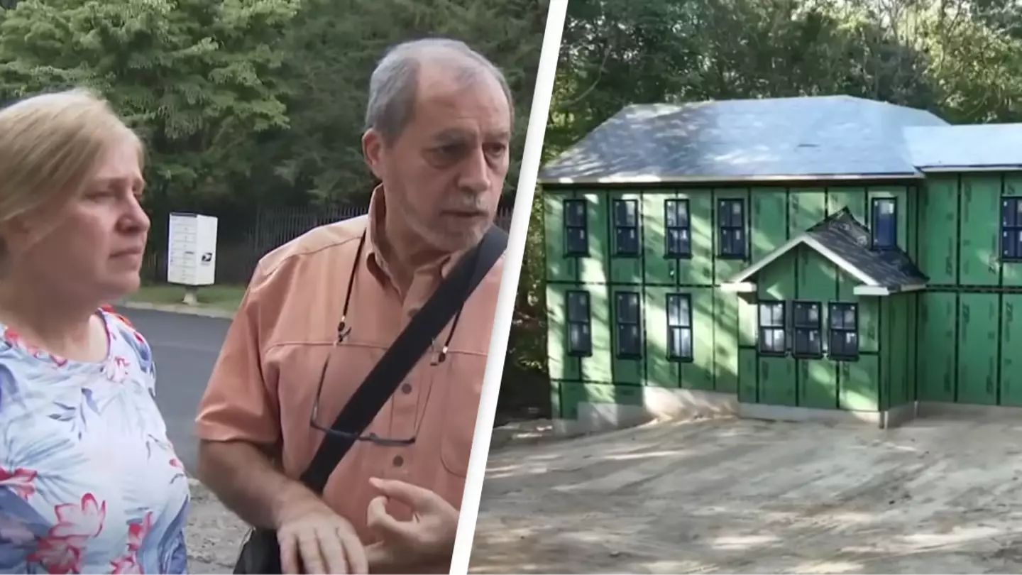 Couple return home to $1,000,000 land they bought to find someone’s built a house on it