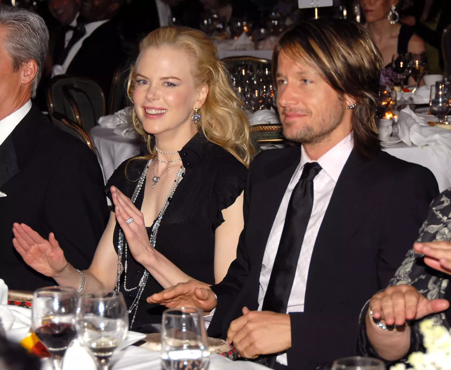 The former celebrity pair pictured in 2006, the year they got engaged (Kevin Mazur/WireImage)