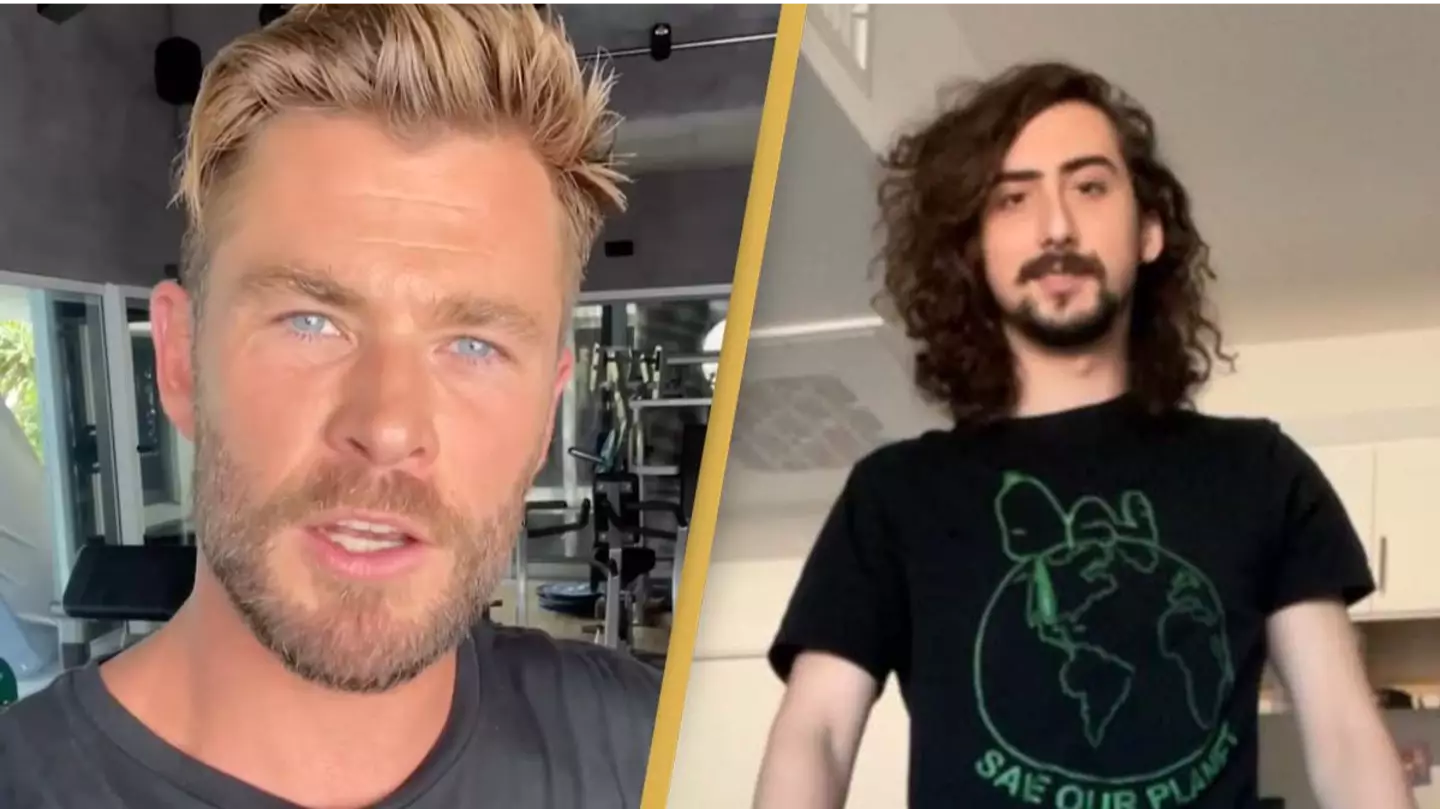 Chris Hemsworth responds to man who claims people think they look alike