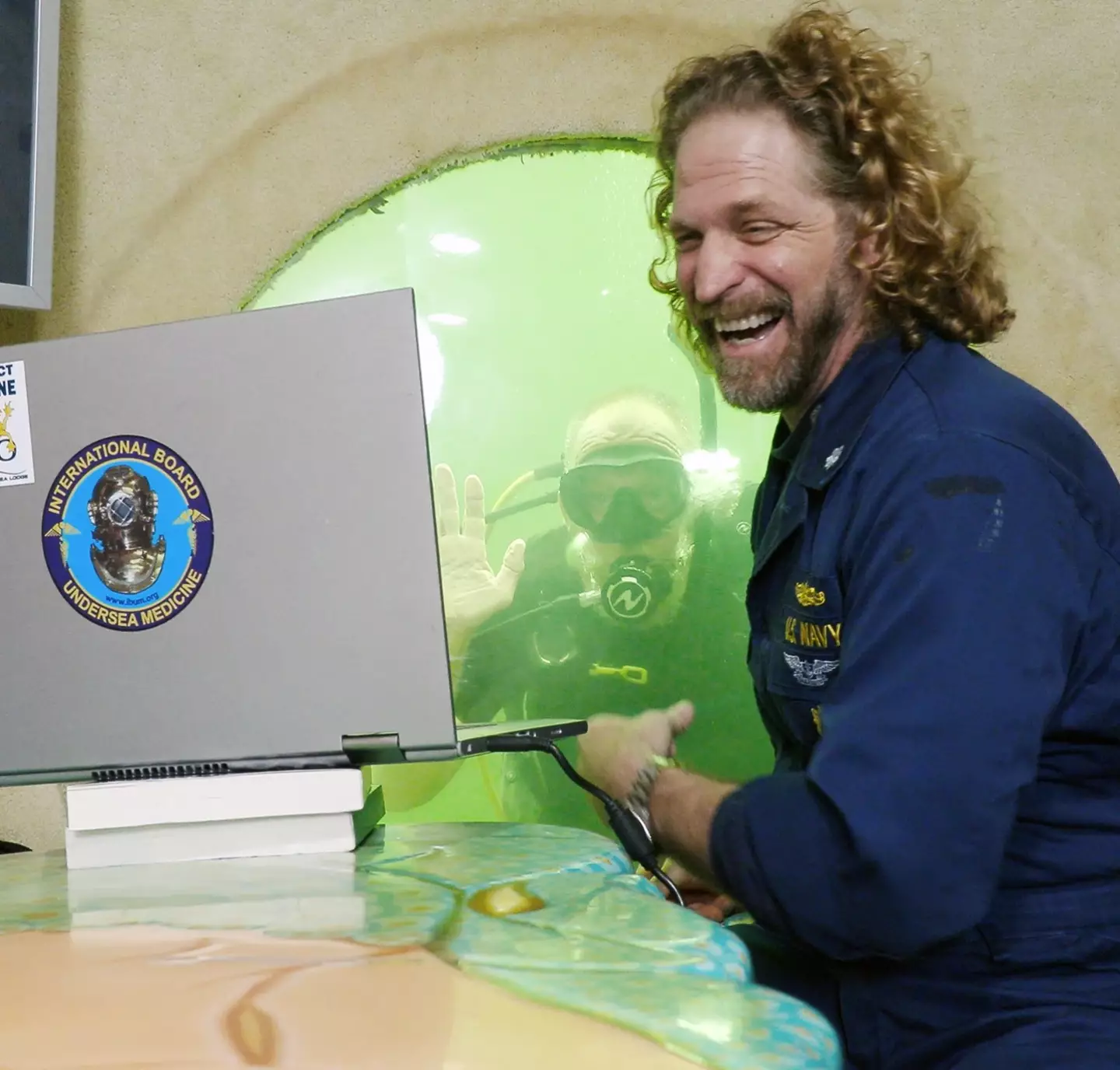 Dr Joe Dituri will be spending more time underwater.