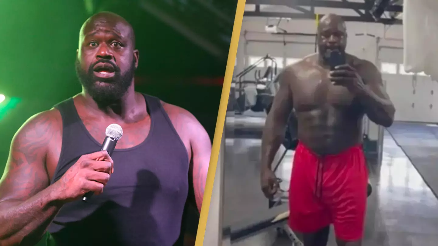Shaquille O'Neal loses two stone in order to become 'sex symbol'