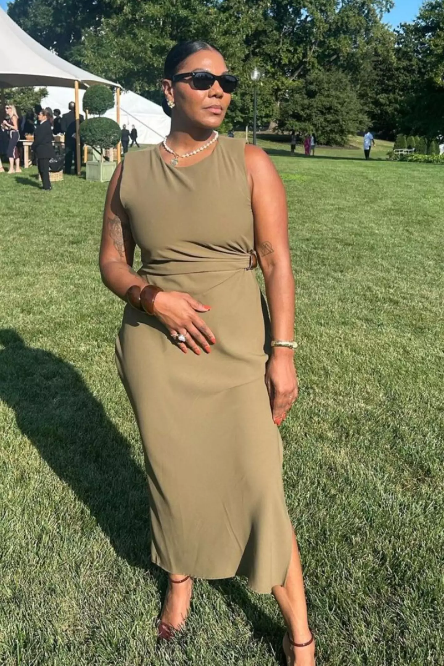 The influencer claimed her reaction was spurned from 'being a mom' (Instagram/sylvester_danielle_)