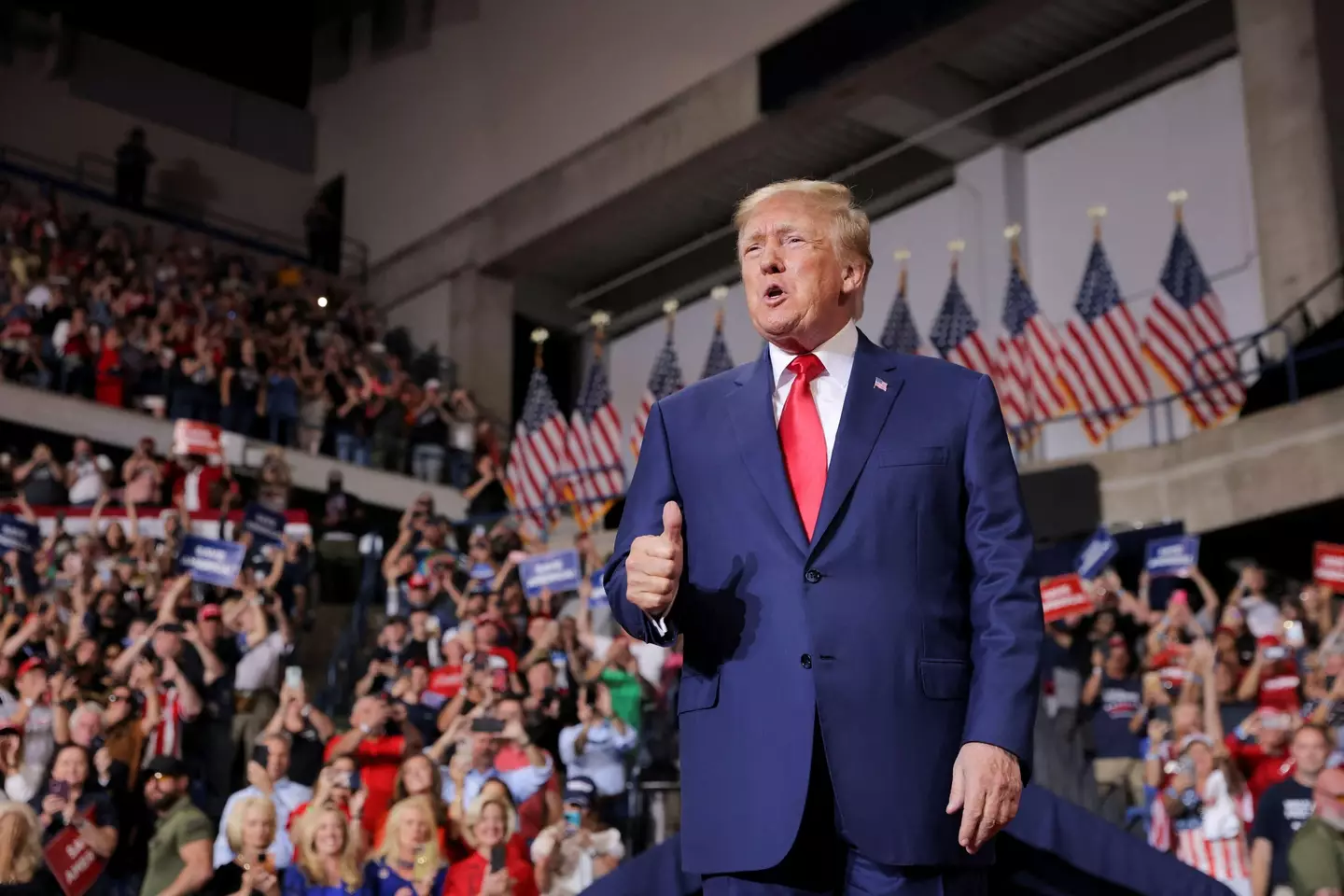 An announcement is expected from the Trump team next week.