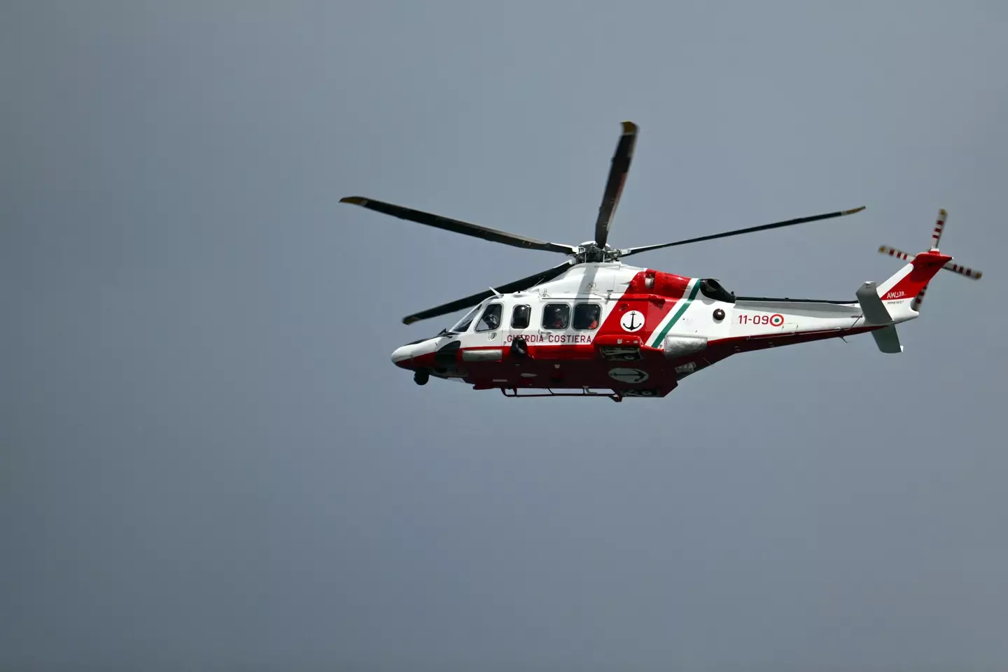 The search for the missing passengers continues (ALBERTO PIZZOLI/AFP via Getty Images)