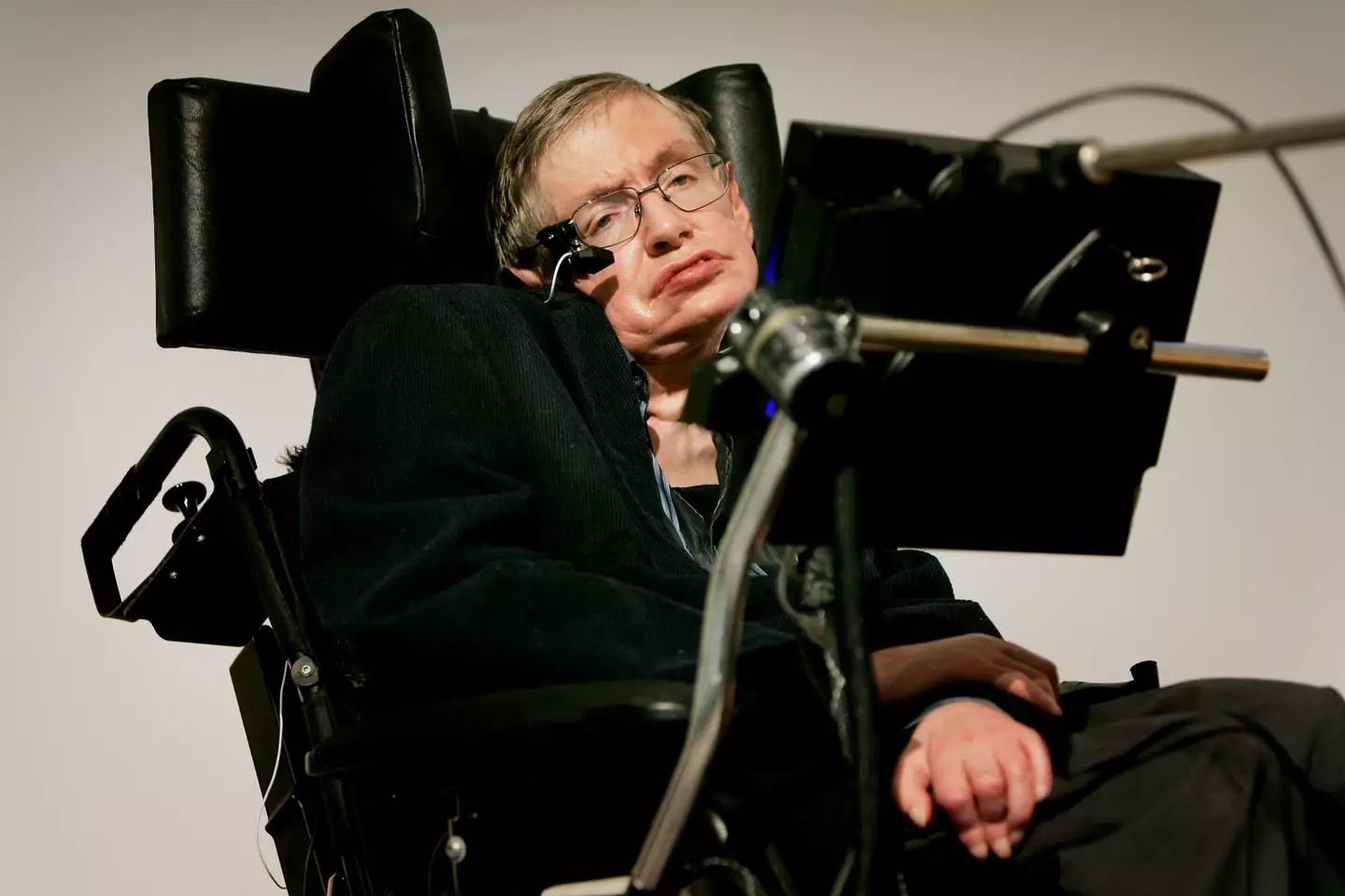 Many people probably member Stephen Hawking's voice as the voice aided by a synthesizer. (Bruno Vincent/ Getty Images) 