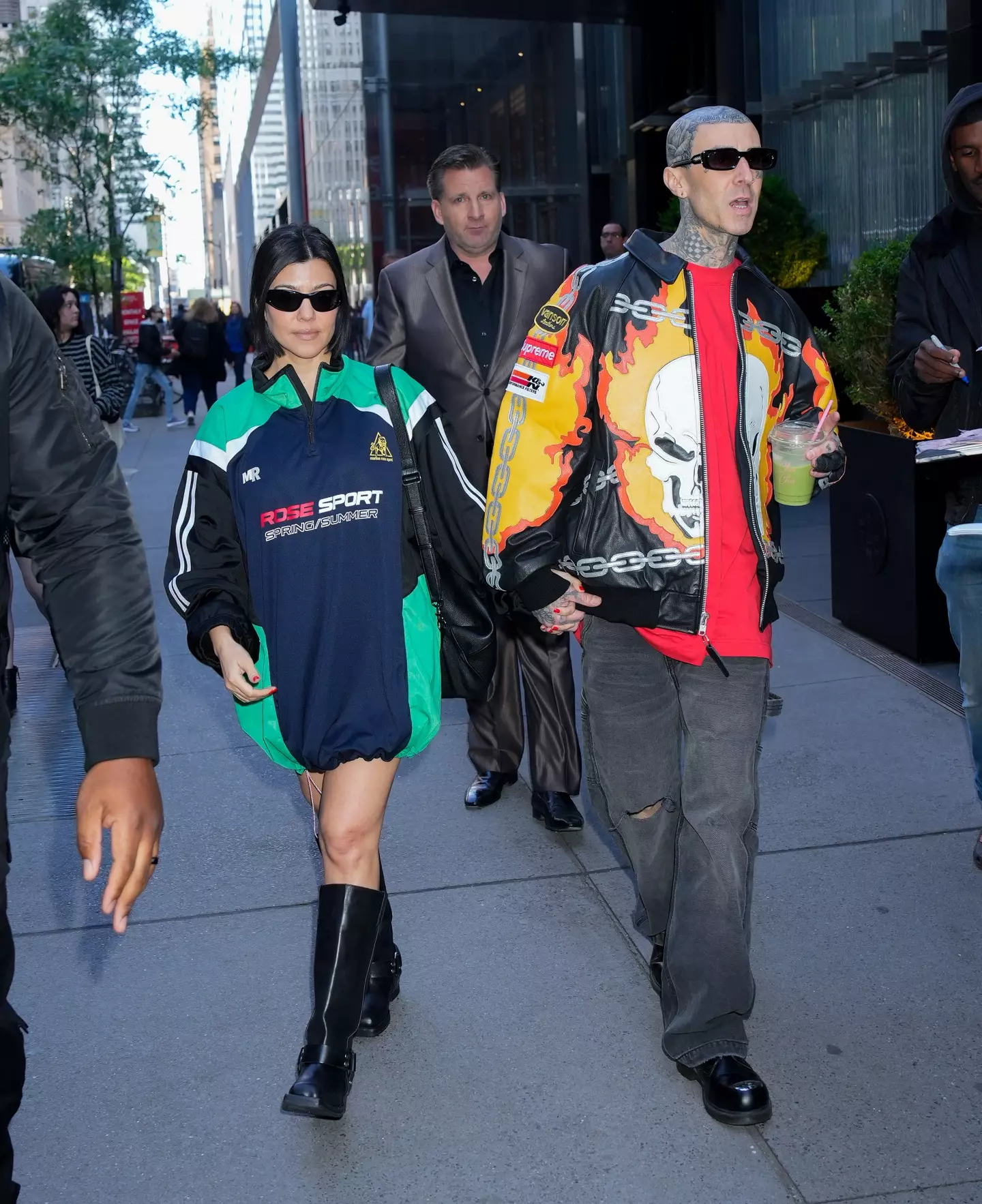 Barker and Kardashian are expecting their first child together.