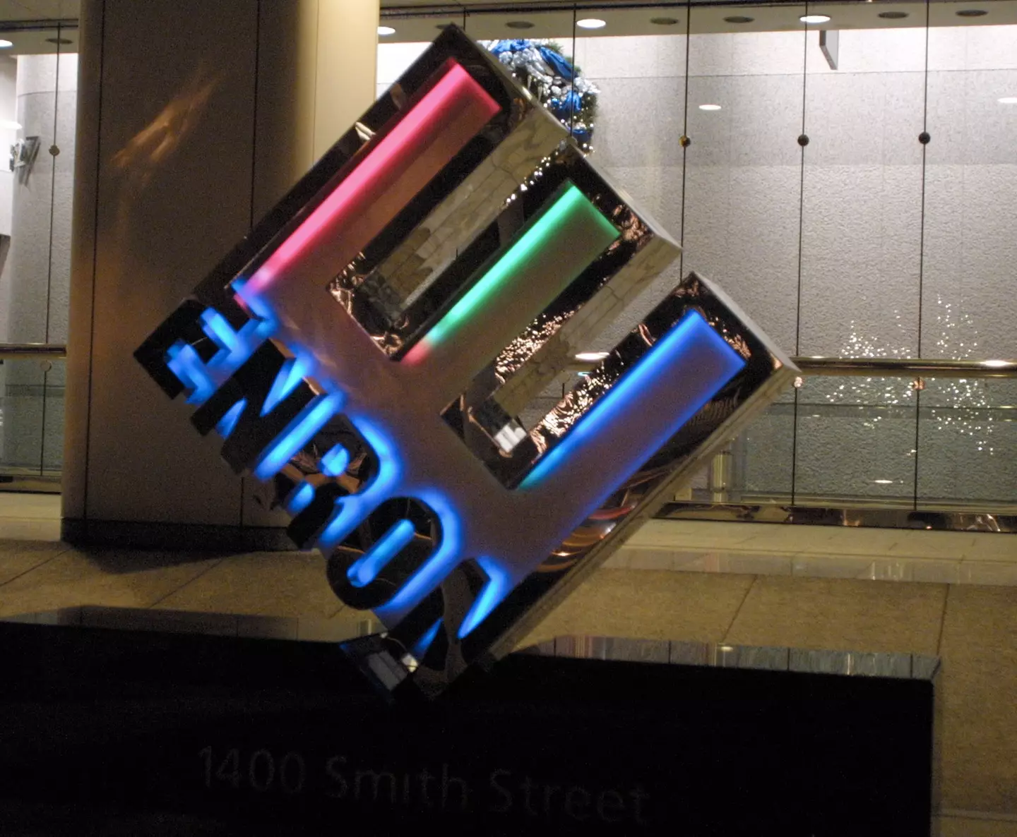 Reportedly, Enron faced losses of $74 billion (James Nielsen/Getty Images)