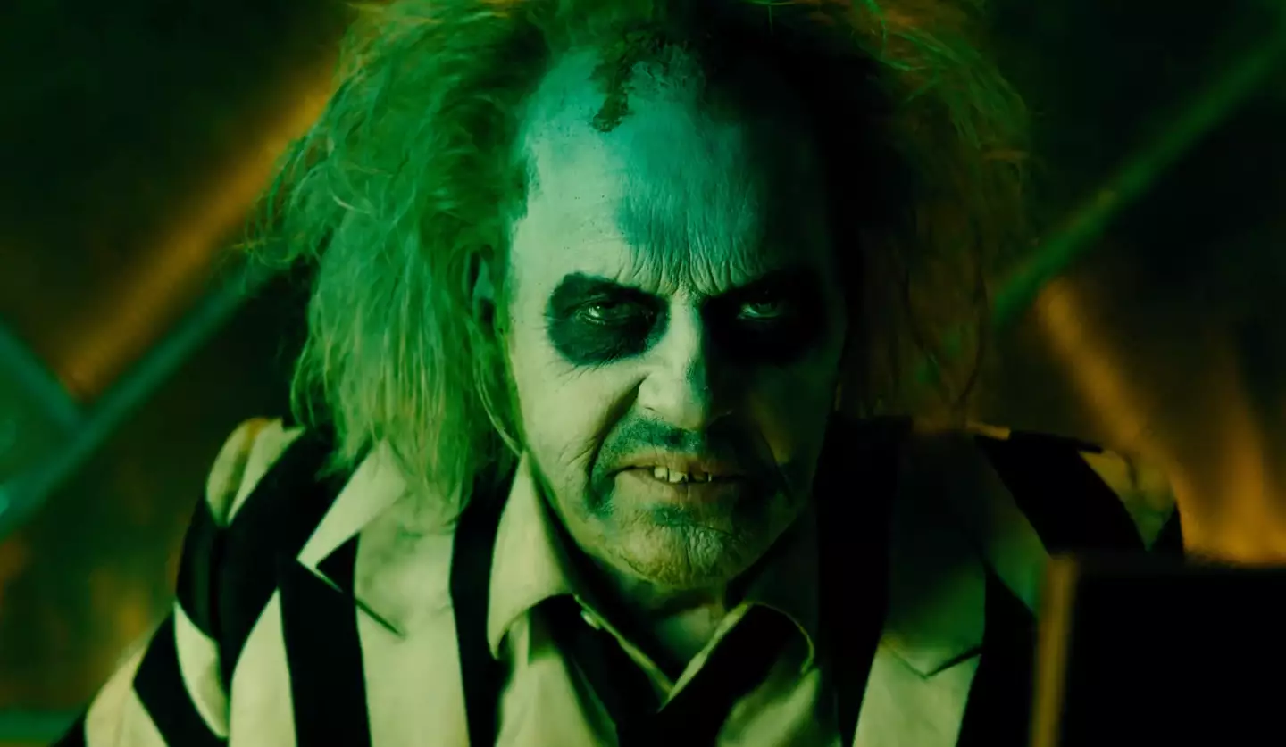 Michael Keaton reprises his role as Beetlejuice for the film's sequel.