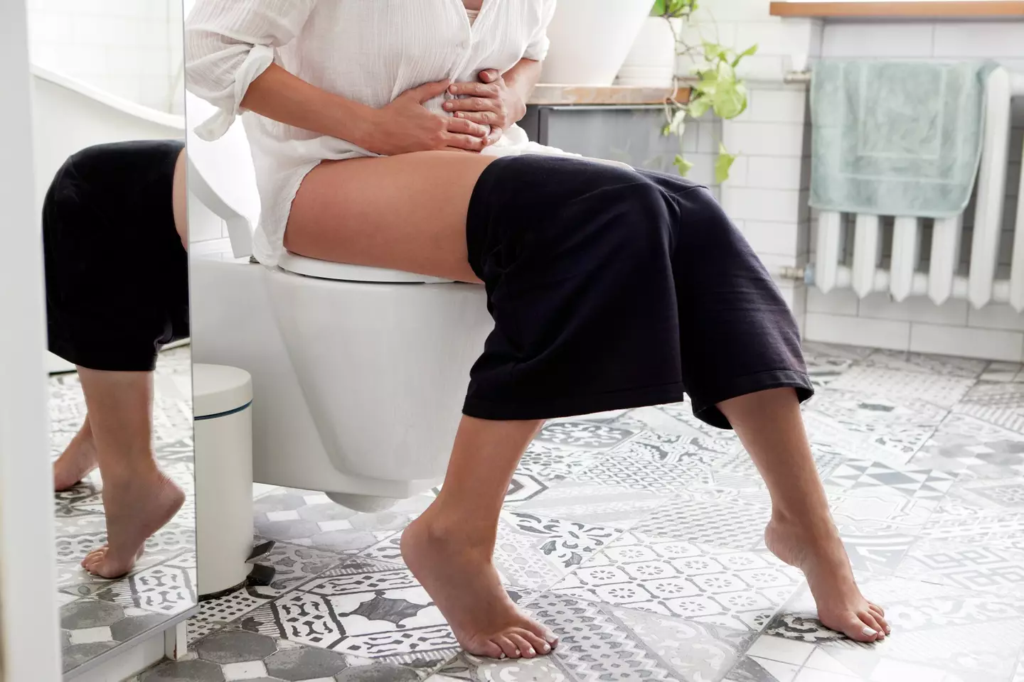 The woman implored more people to talk about their toilet habits and speak to professionals(Getty Stock Image)
